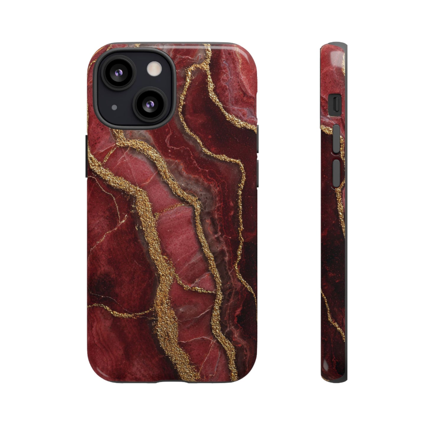 Red & Gold Marble [TOUGH CASE]