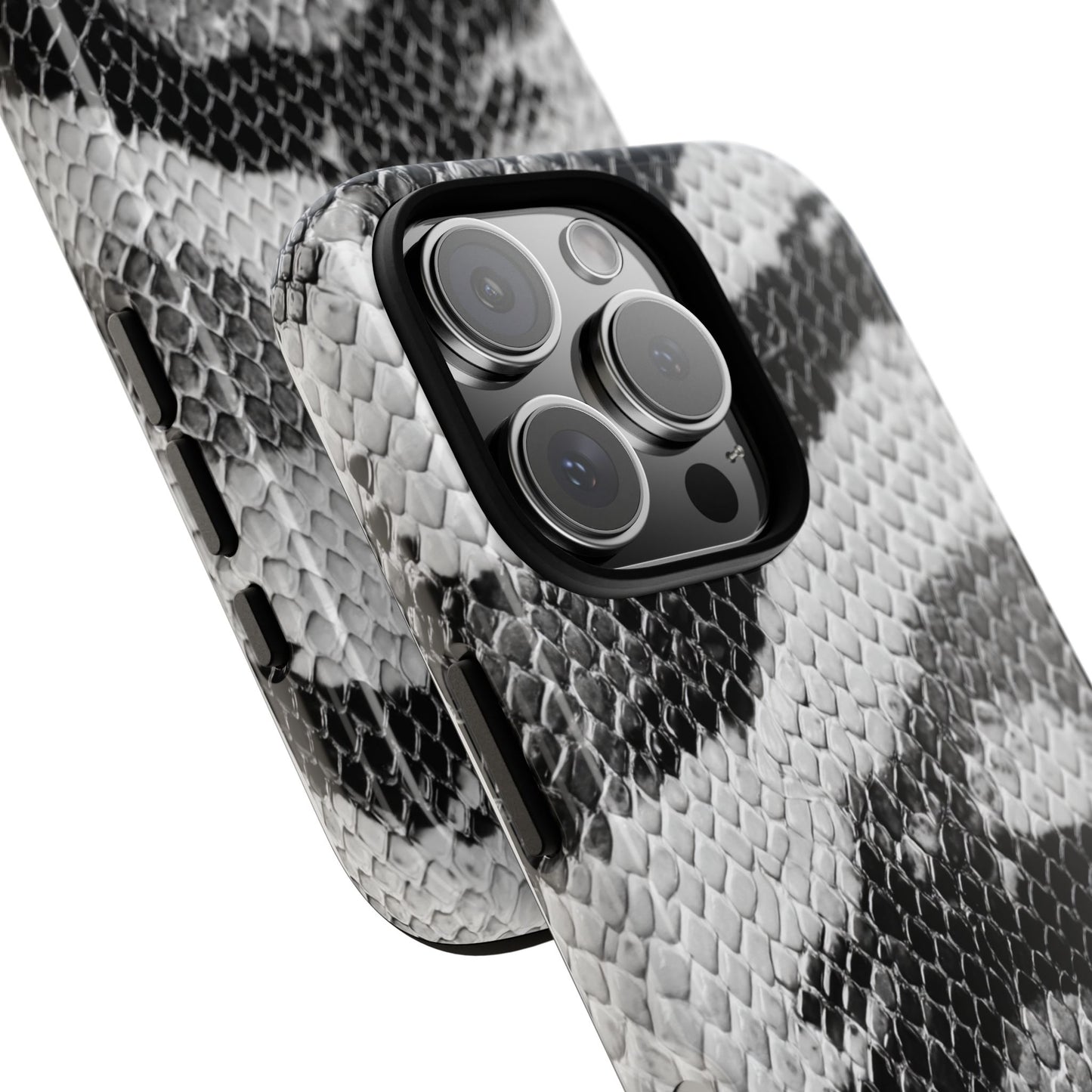 Black & White Snakeskin [TOUGH CASE]