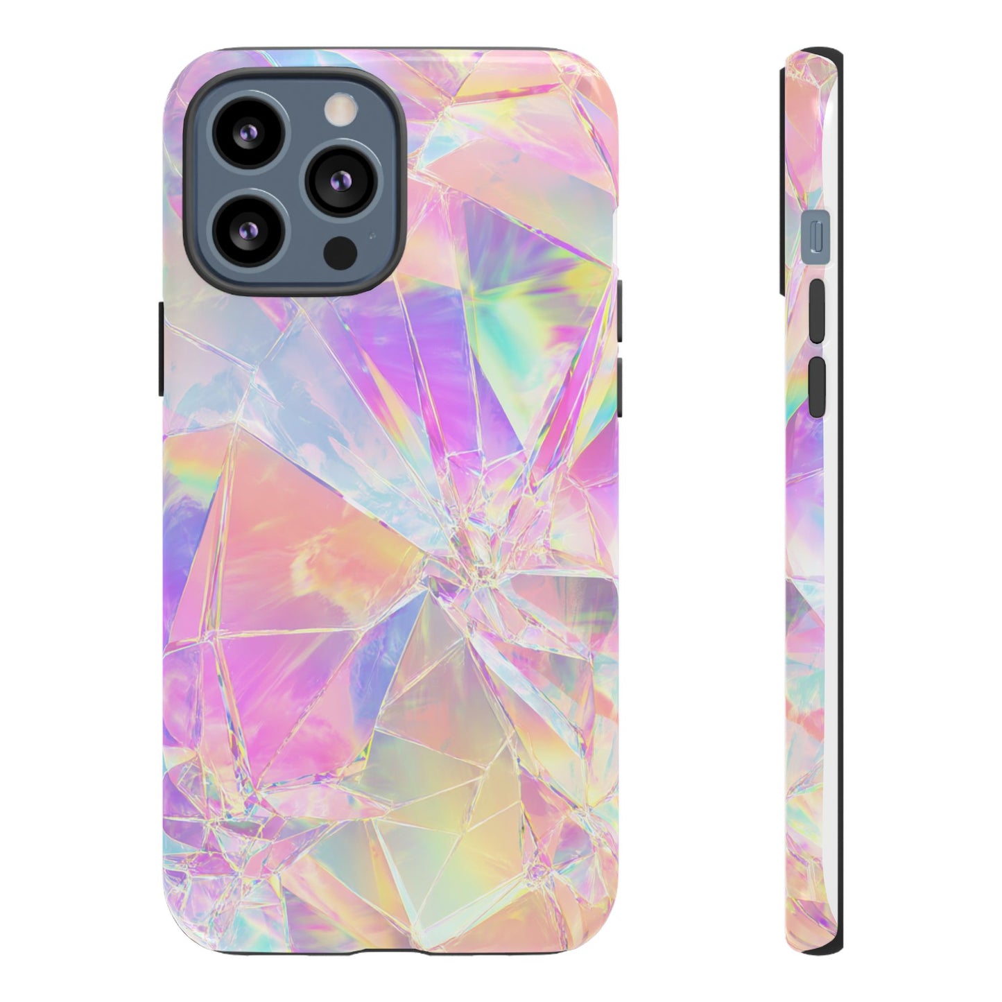 Iridescent Shards Phone Case (iPhone X - iPhone 17 Pro Max) [TOUGH CASE]
