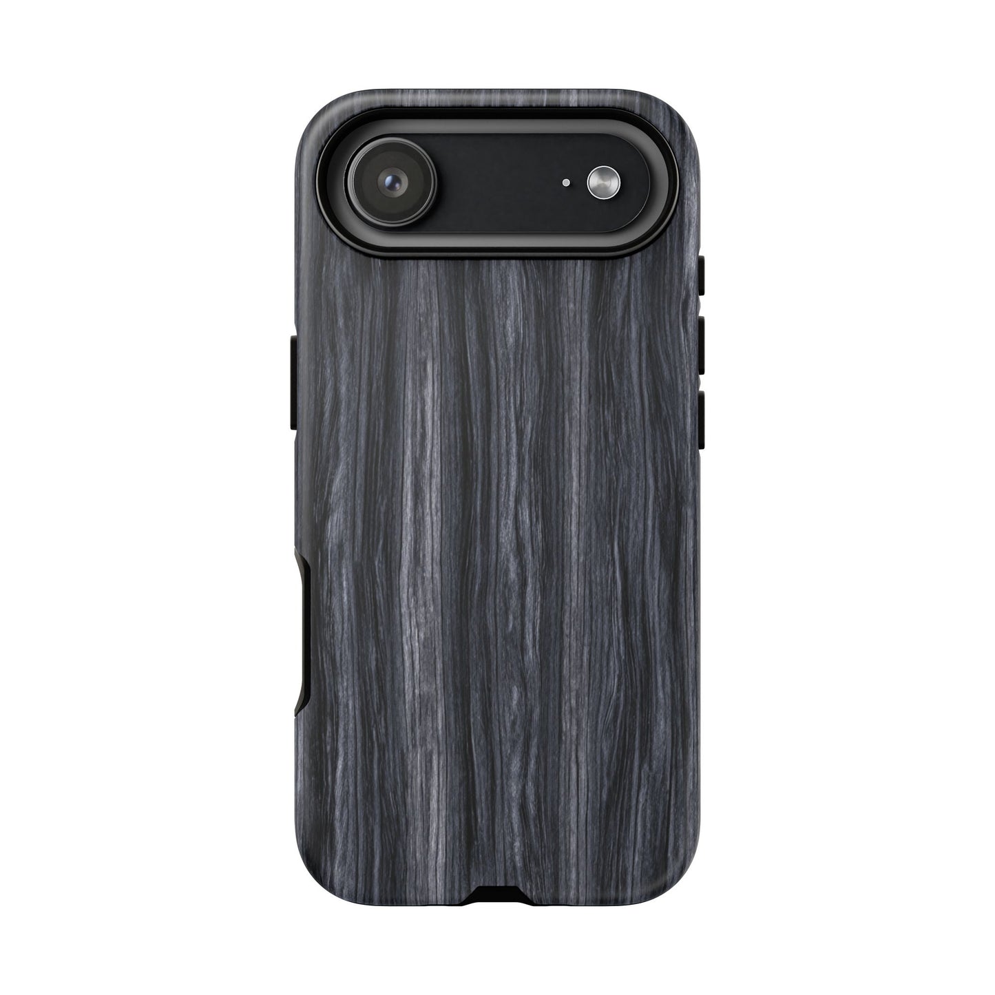 Black Wood (iPhone X - iPhone 17 Pro Max) [TOUGH CASE]