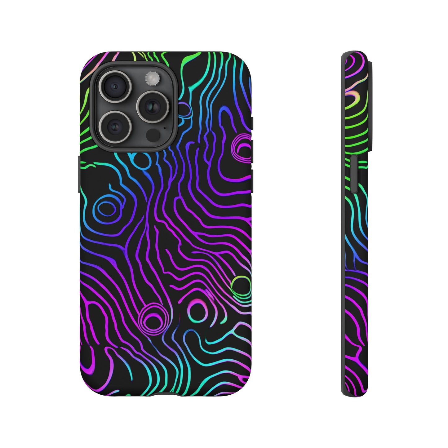 Topographic (iPhone X - iPhone 17 Pro Max) [TOUGH CASE]