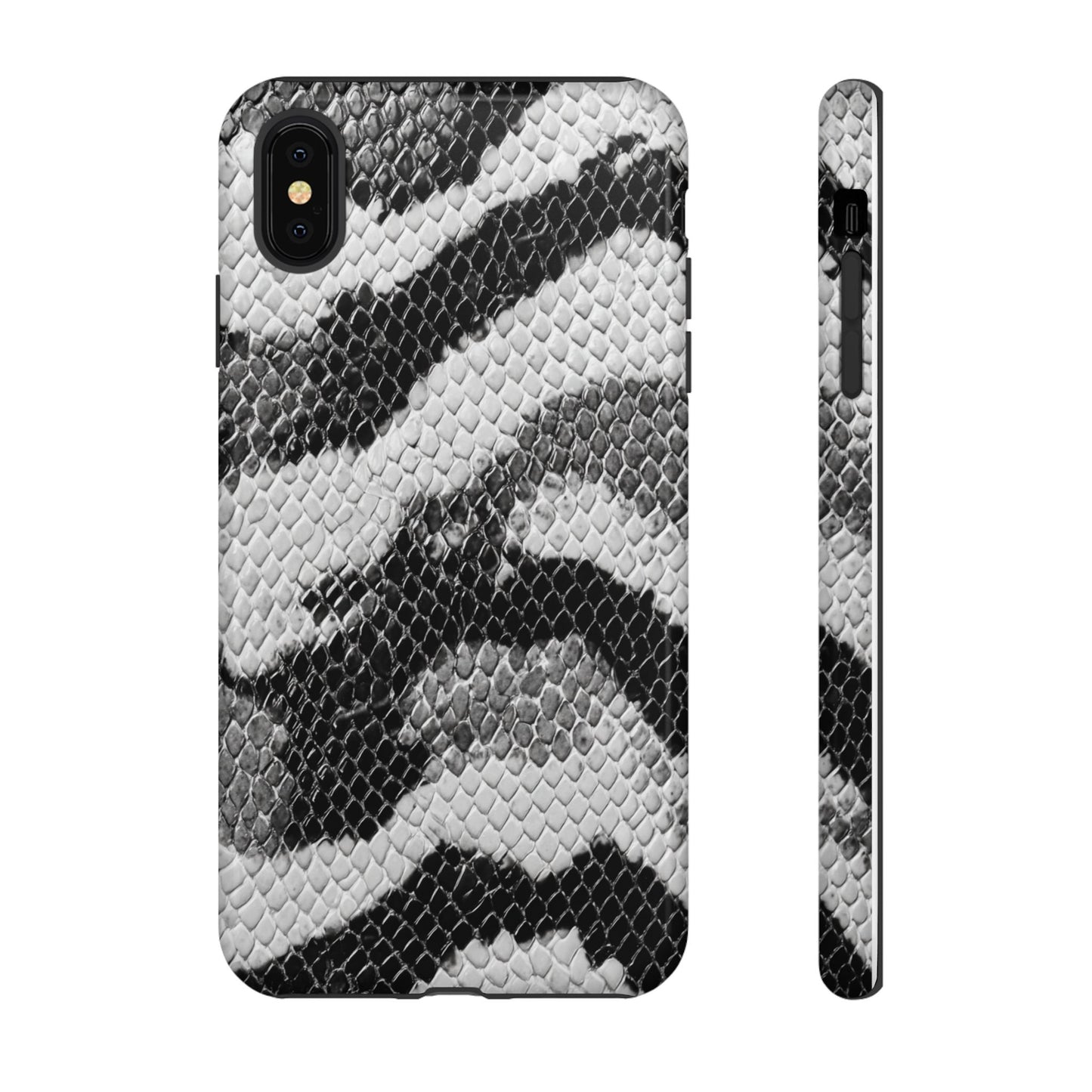 Black & White Snakeskin [TOUGH CASE]