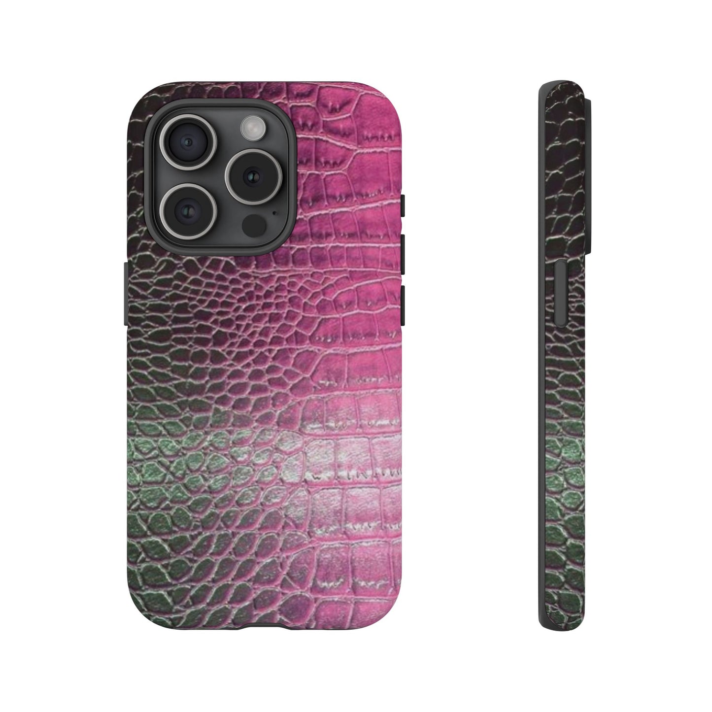 Purple Crocodile Leather [TOUGH CASE]