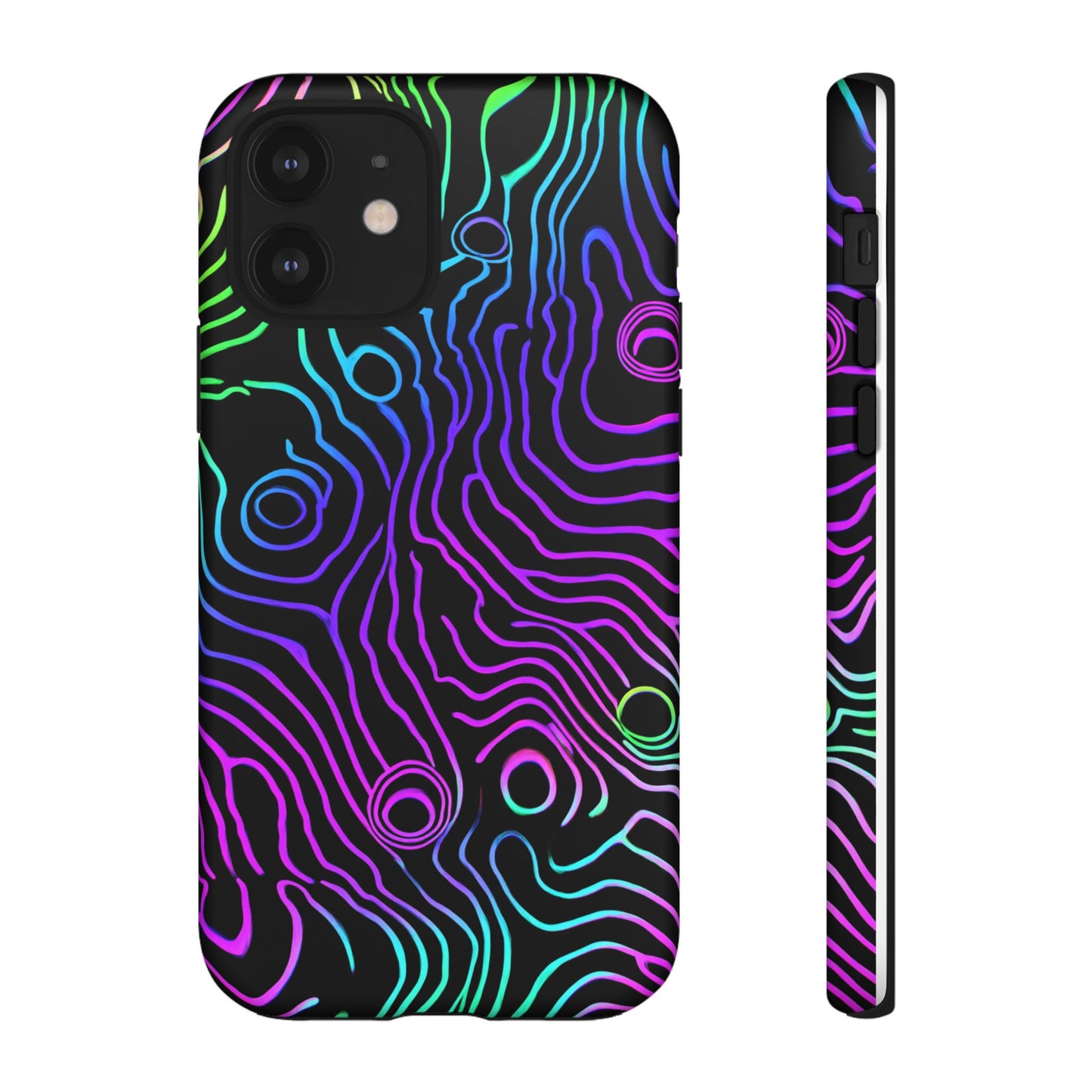 Topographic (iPhone X - iPhone 17 Pro Max) [TOUGH CASE]