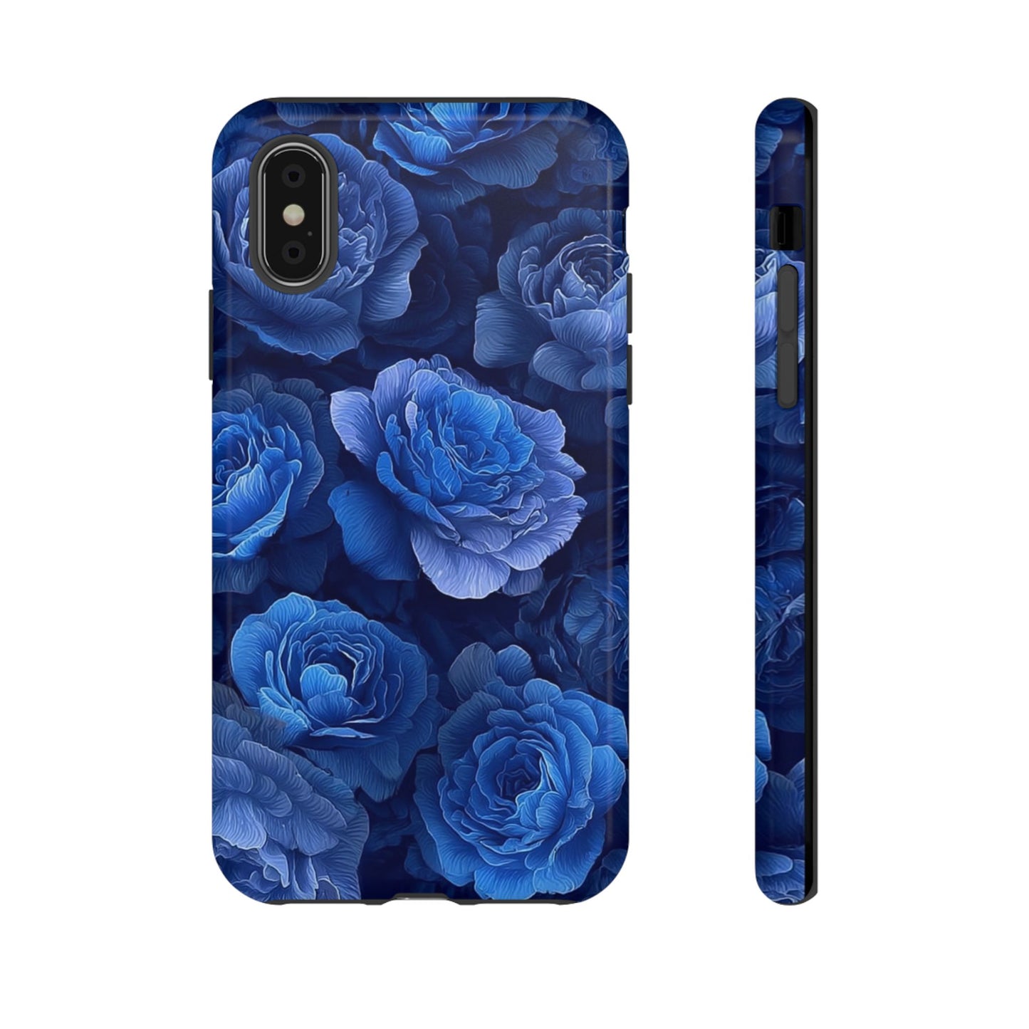 Floral Blue Roses [TOUGH CASE]