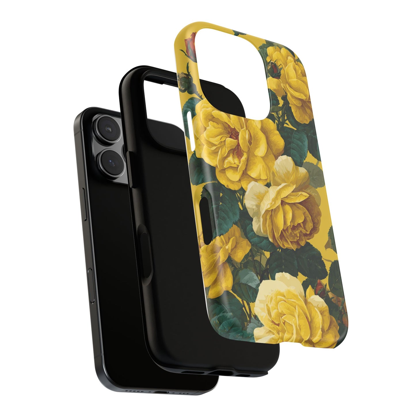 Floral Yellow Roses [TOUGH CASE]