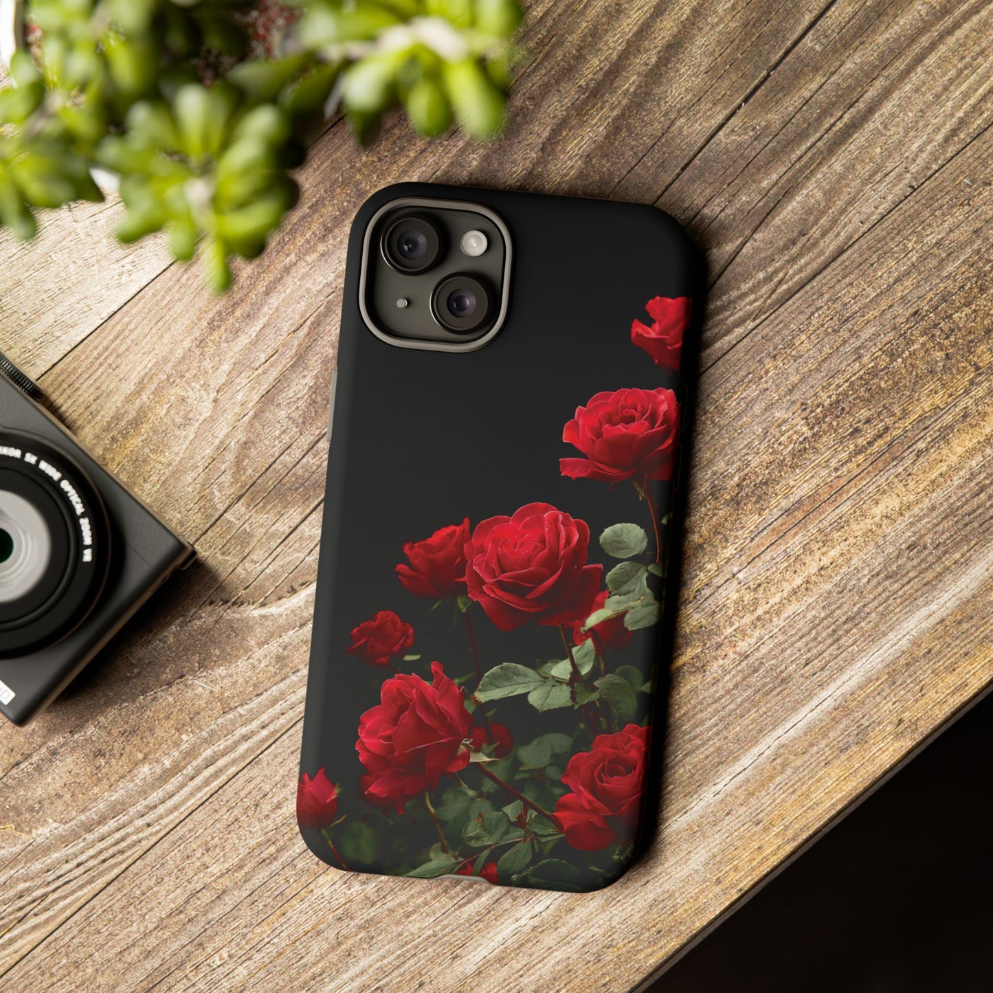 Red Roses (iPhone X - iPhone 17 Pro Max) [TOUGH CASE]