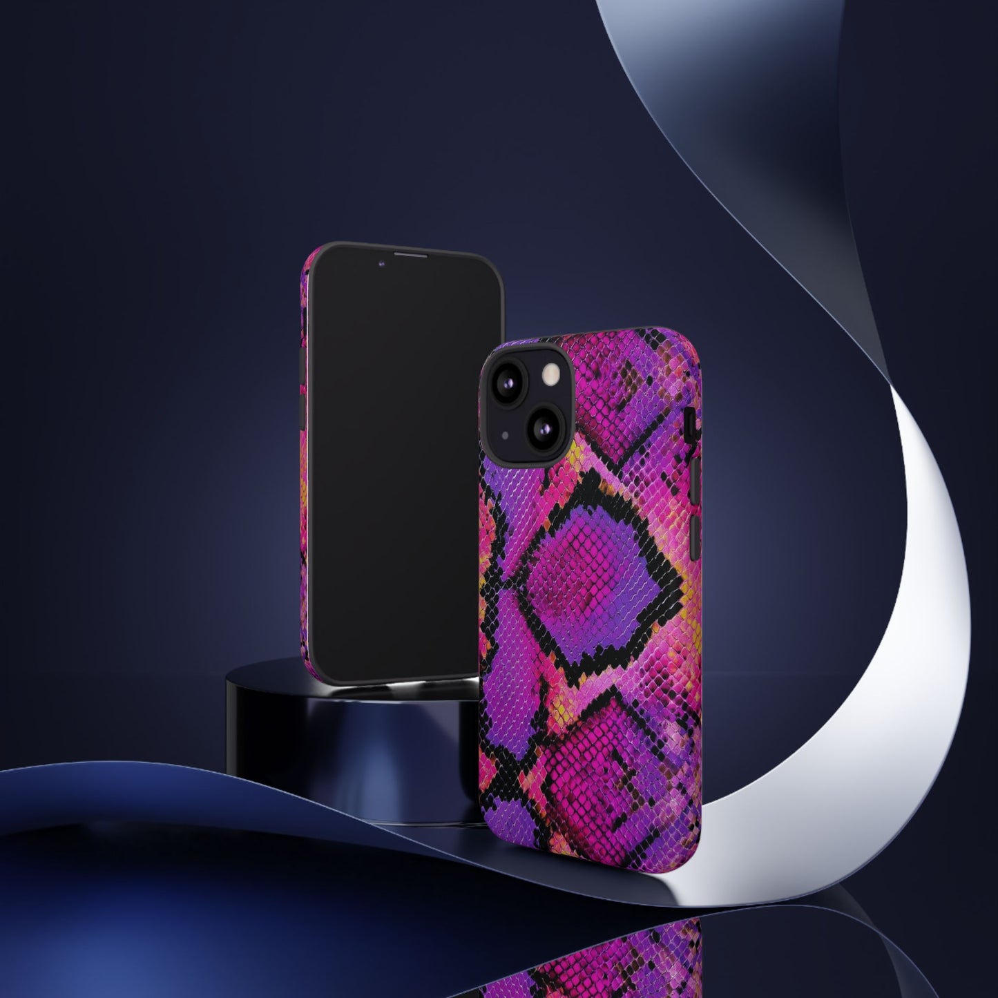 Purple Pink Snake Skin [TOUGH CASE]