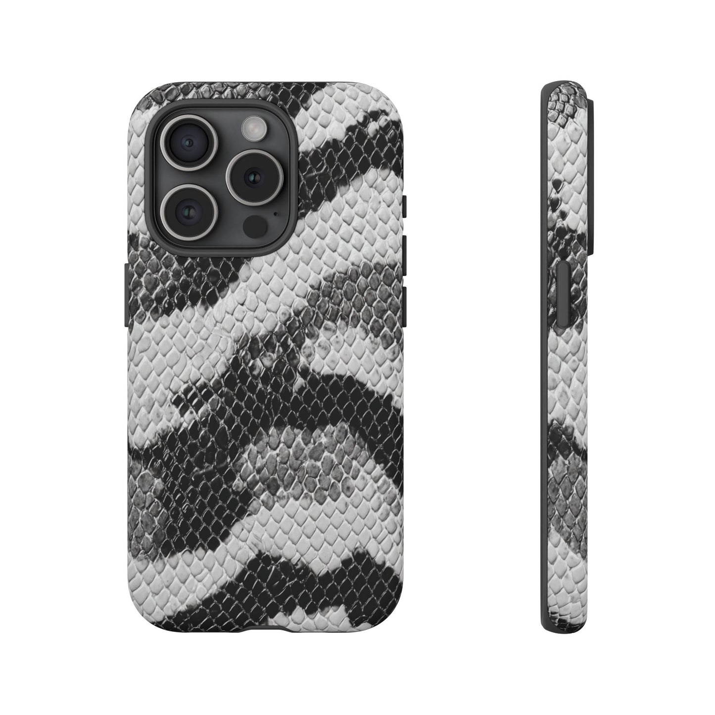 Black & White Snakeskin [TOUGH CASE]