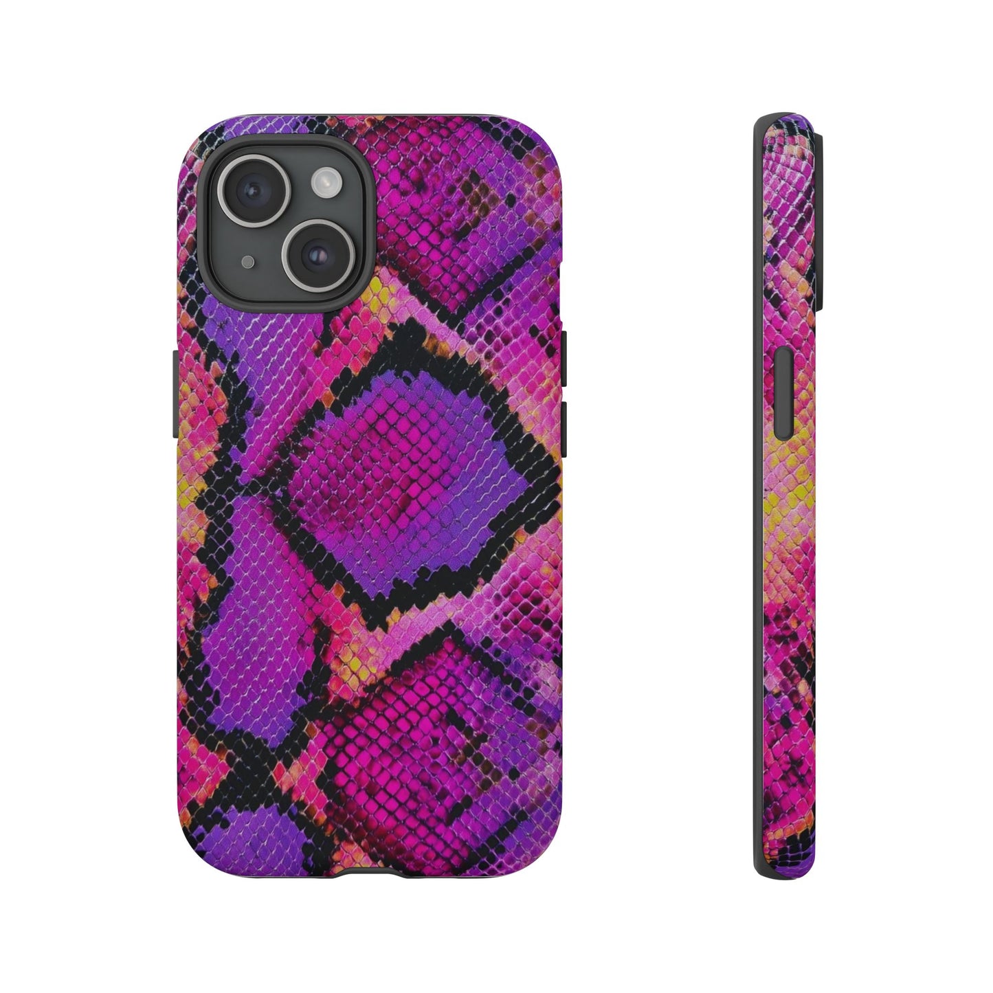 Purple Pink Snake Skin [TOUGH CASE]