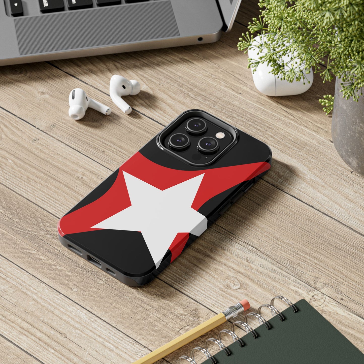 Red & White Star [TOUGH CASE]