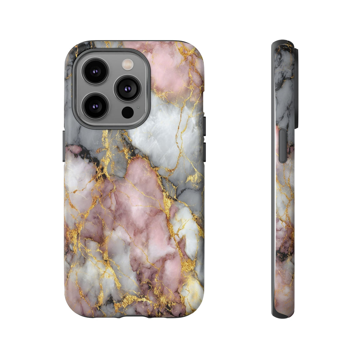 Rose & White Marble