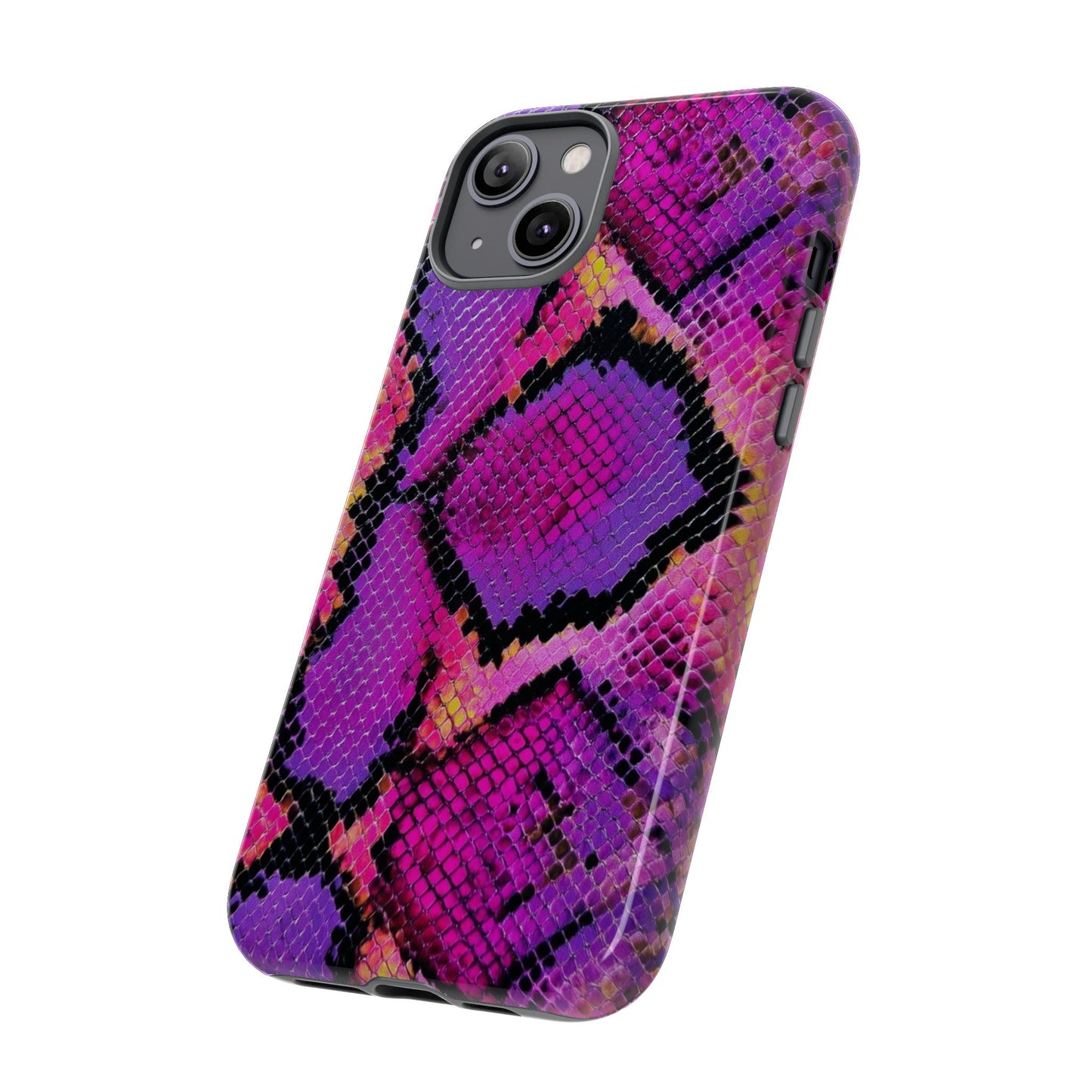 Purple Pink Snake Skin [TOUGH CASE]