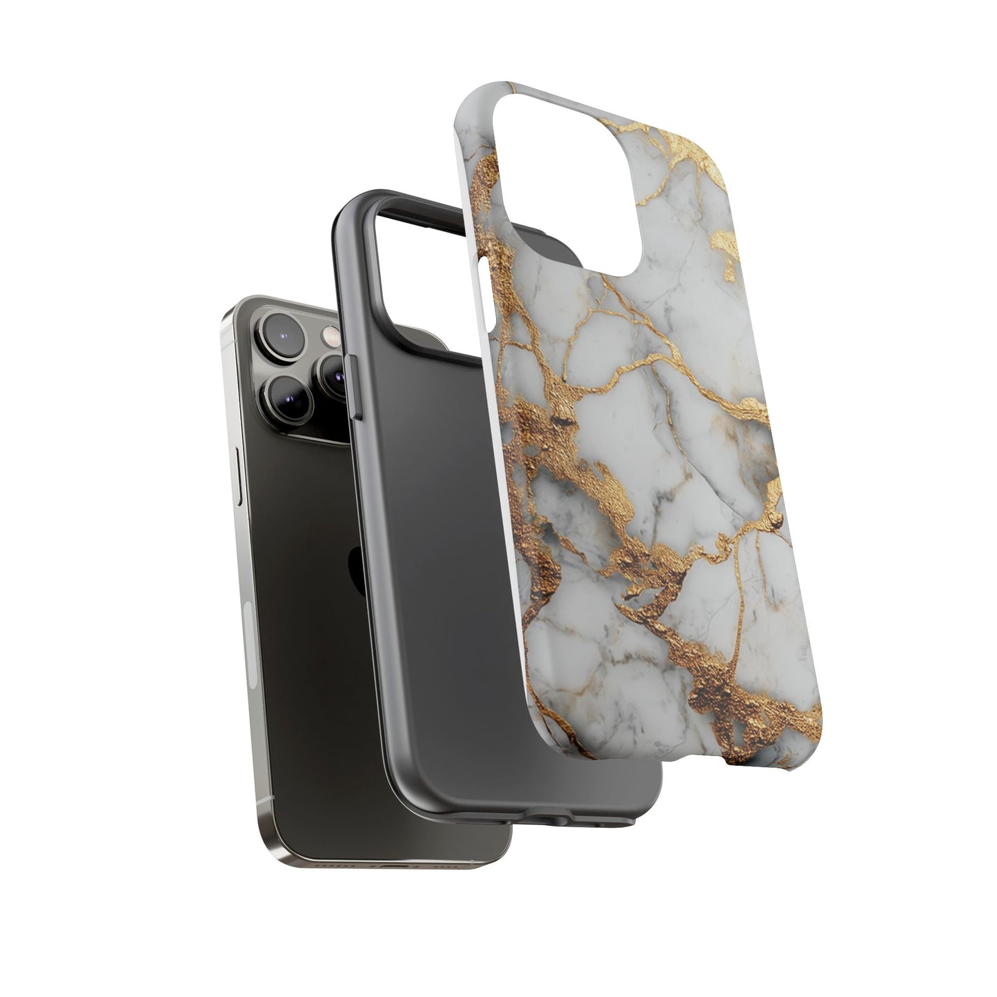 White & Gold Marble [TOUGH CASE]