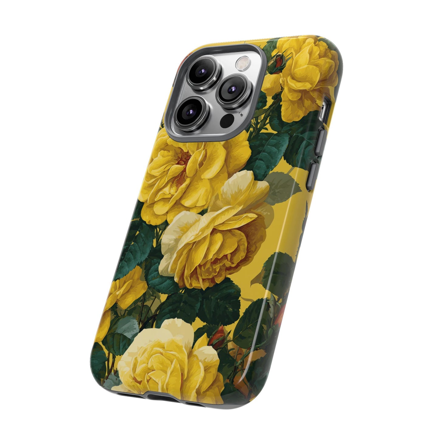 Floral Yellow Roses [TOUGH CASE]