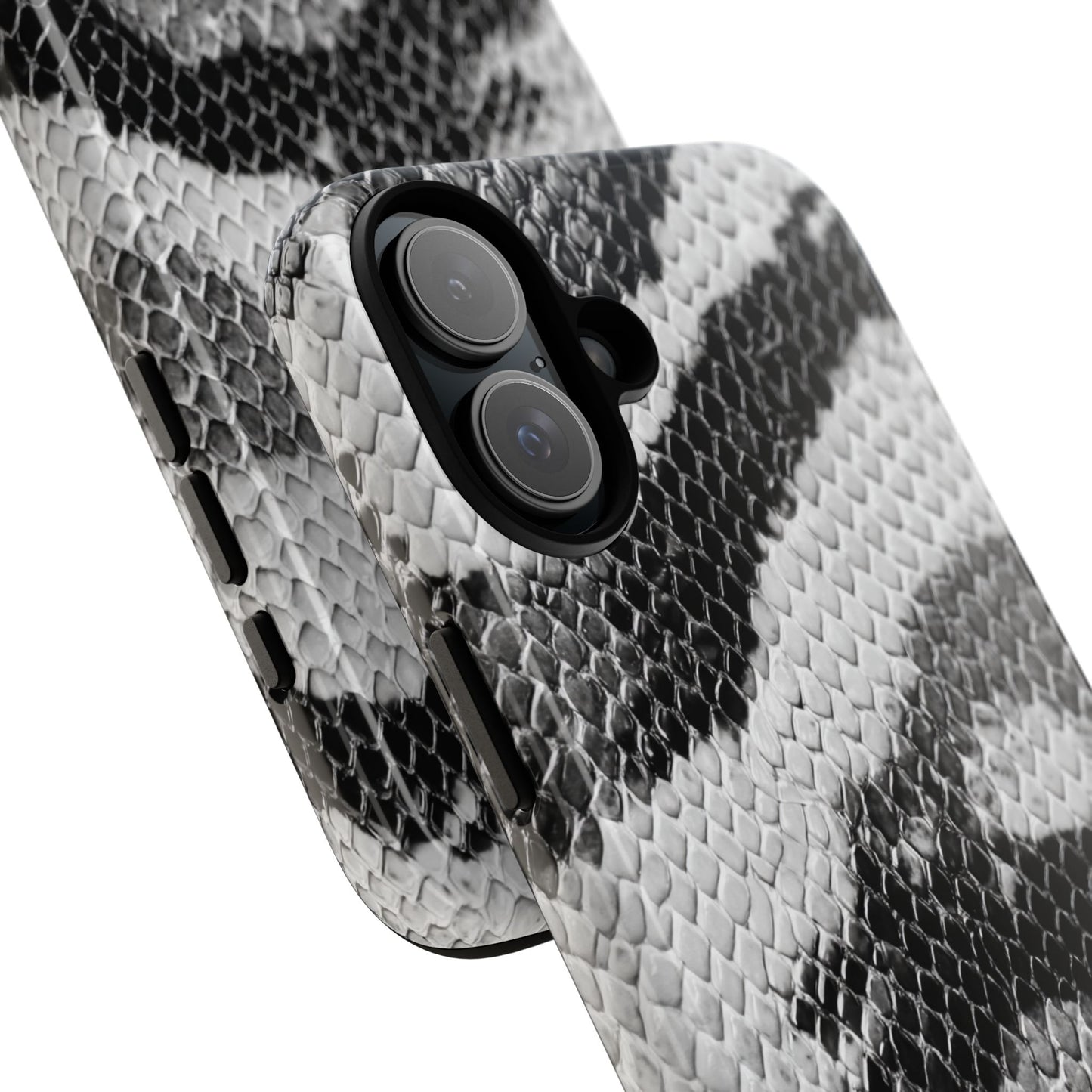 Black & White Snakeskin [TOUGH CASE]
