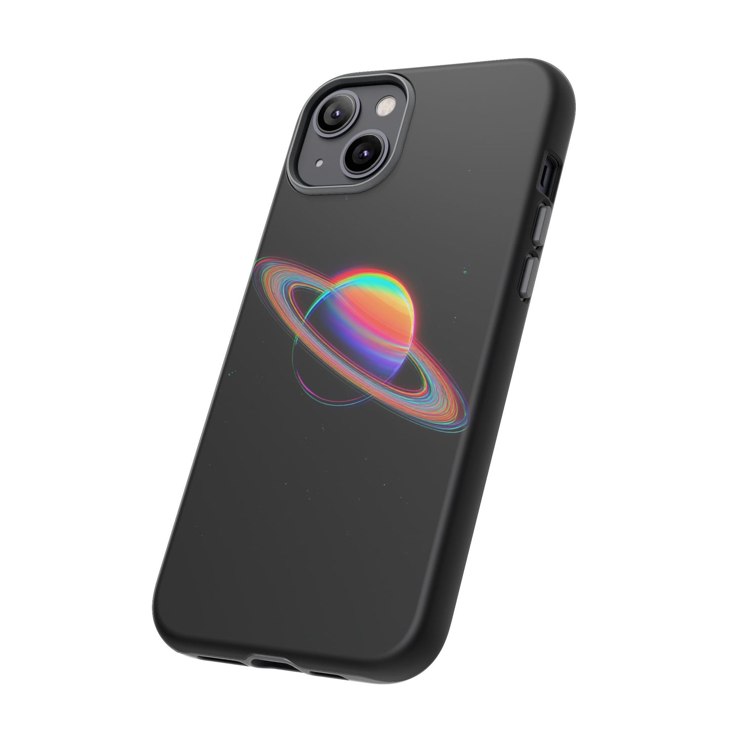 Glitched Saturn – (iPhone X - iPhone 17 Pro Max) [TOUGH CASE]