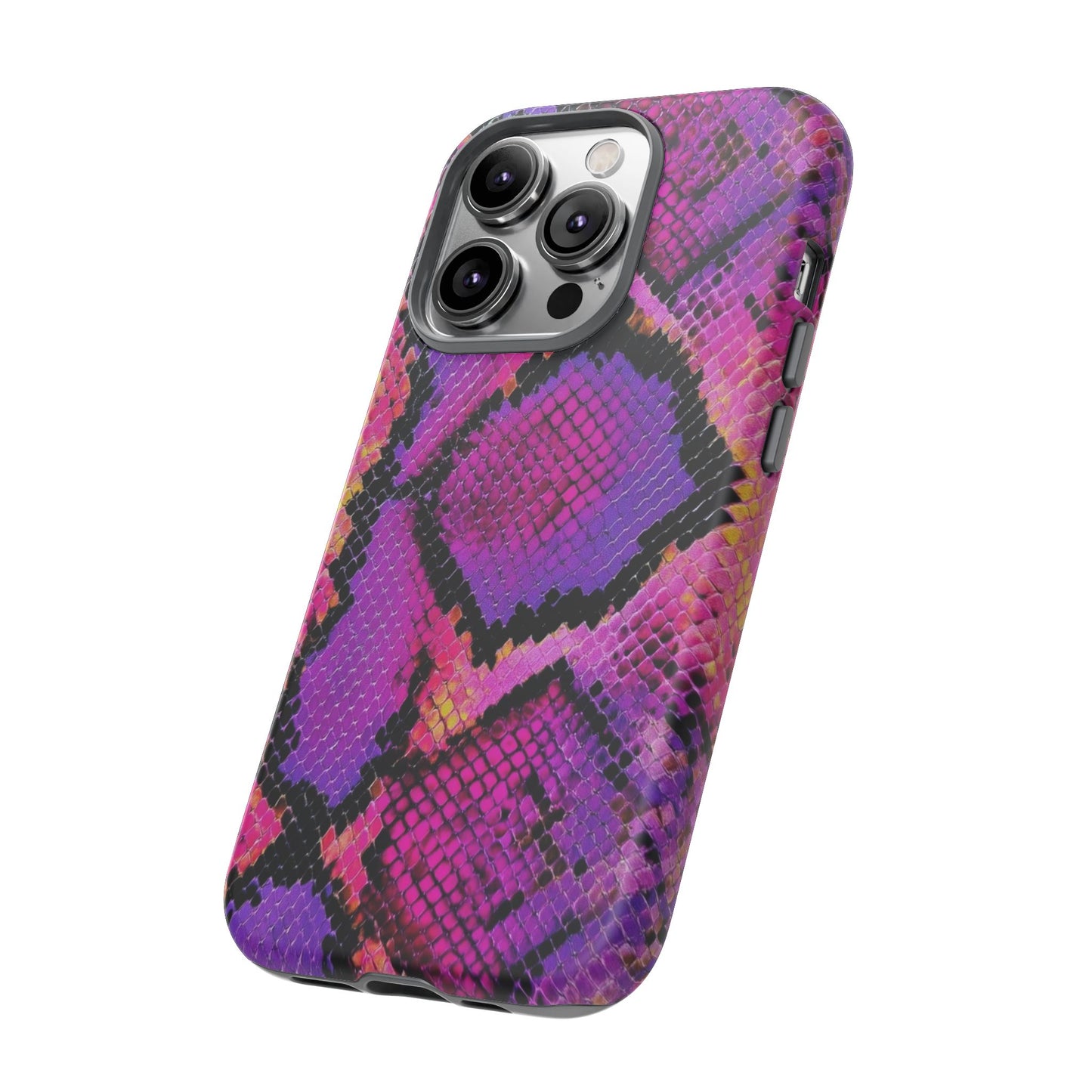 Purple Pink Snake Skin [TOUGH CASE]
