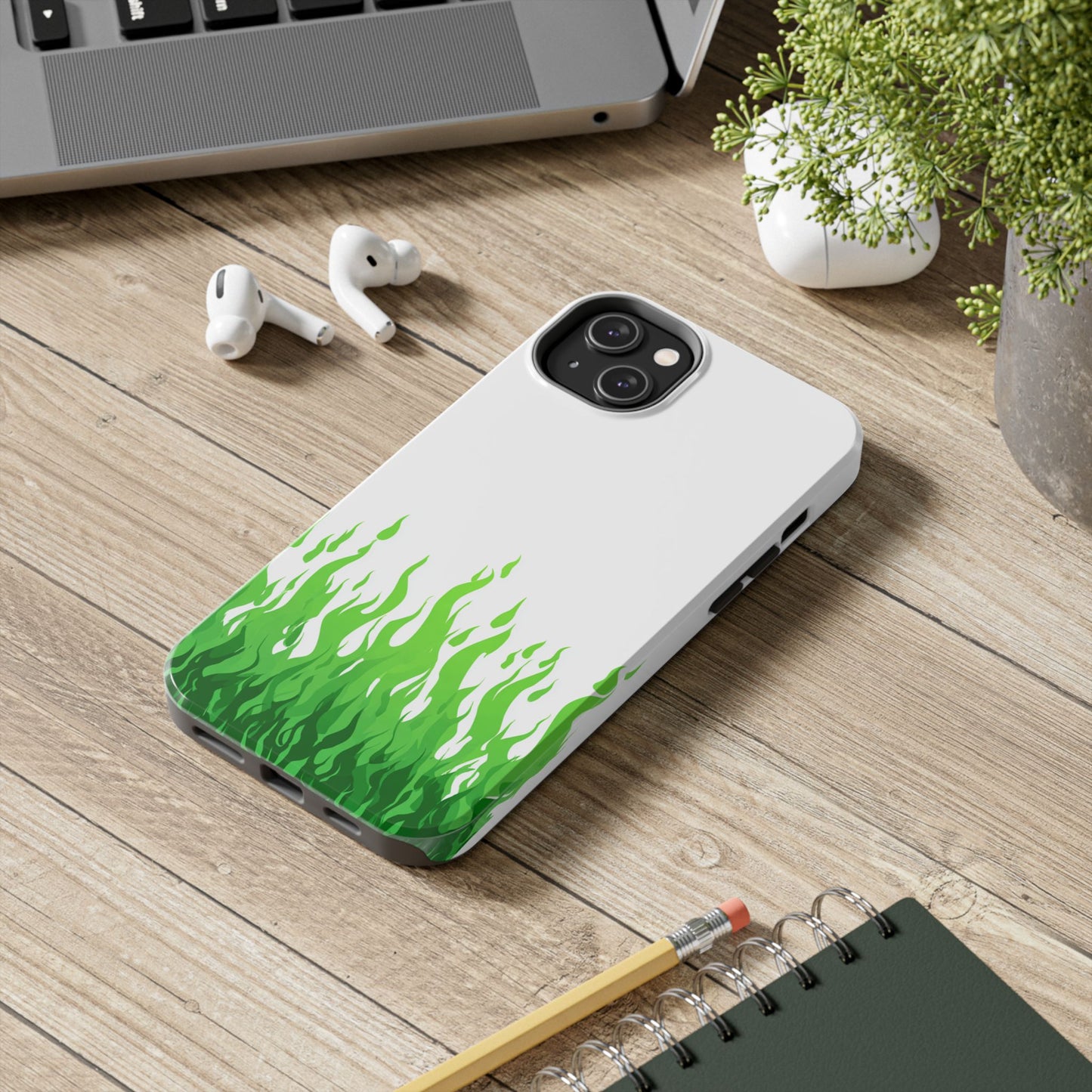 Green Flames [TOUGH CASE]