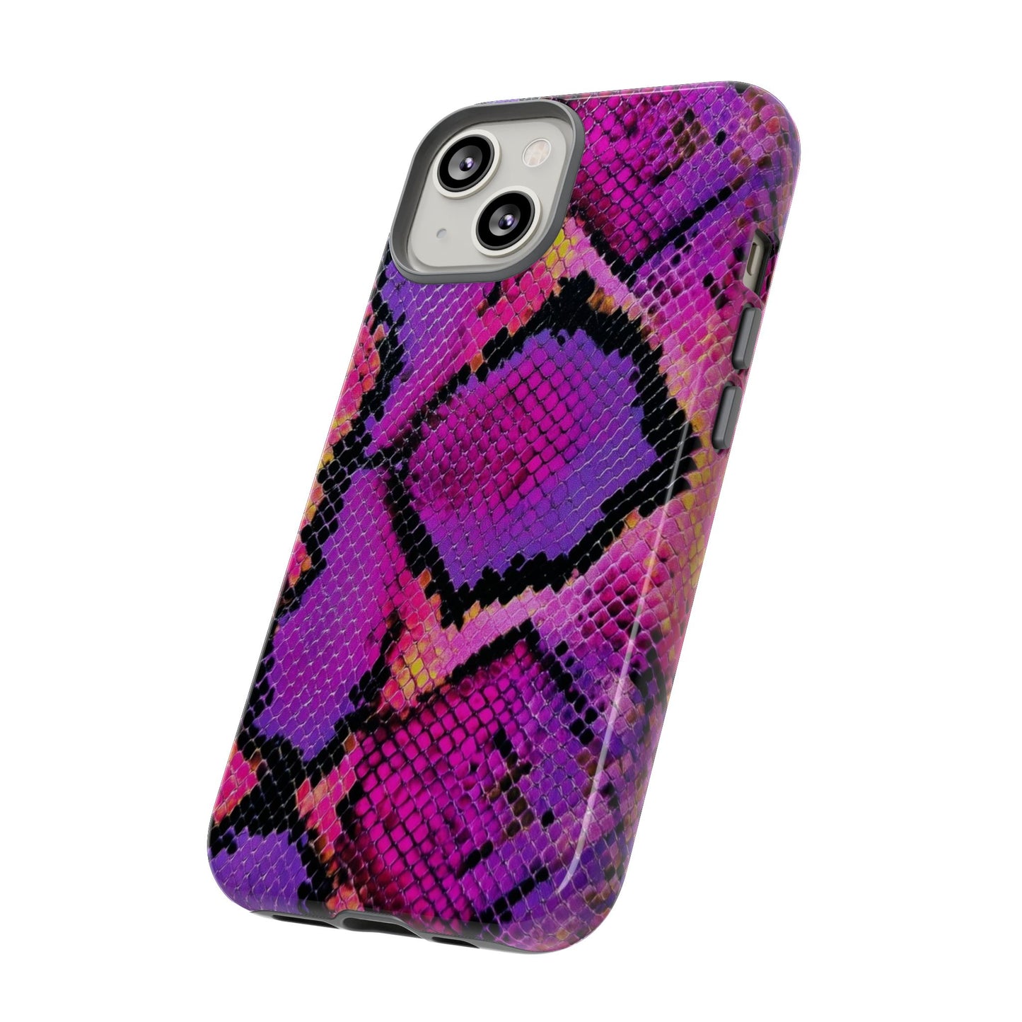 Purple Pink Snake Skin [TOUGH CASE]