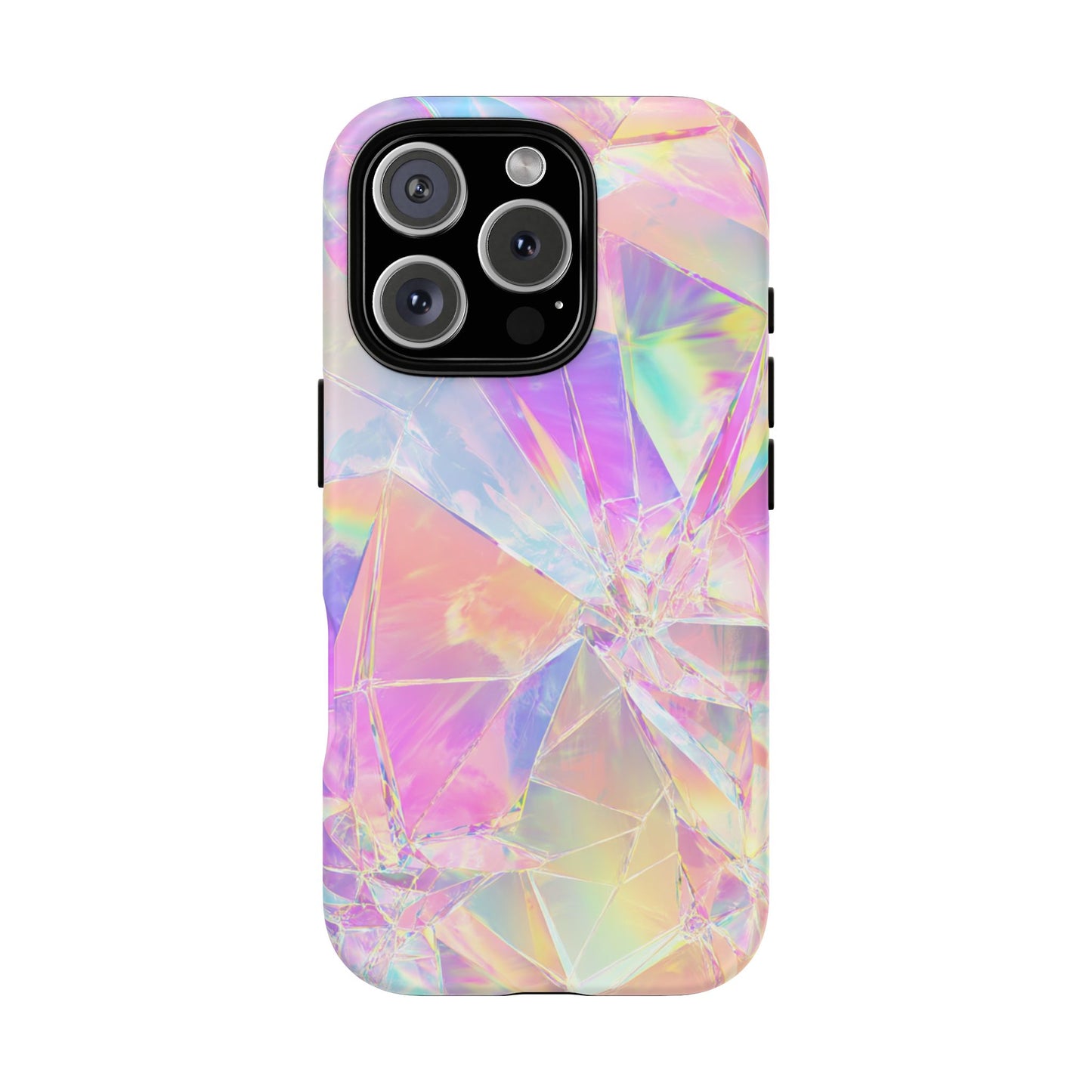 Iridescent Shards Phone Case (iPhone X - iPhone 17 Pro Max) [TOUGH CASE]
