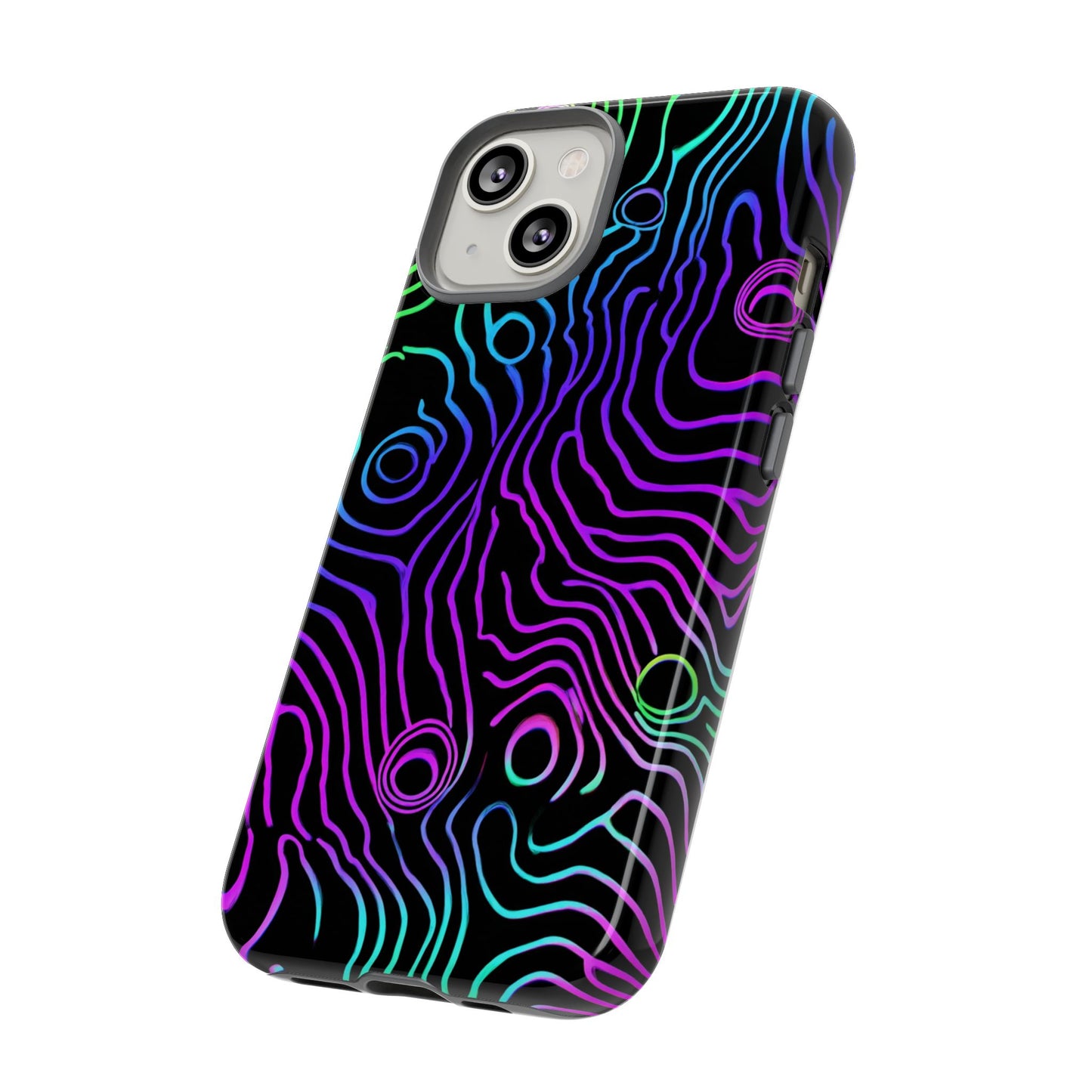 Topographic (iPhone X - iPhone 17 Pro Max) [TOUGH CASE]