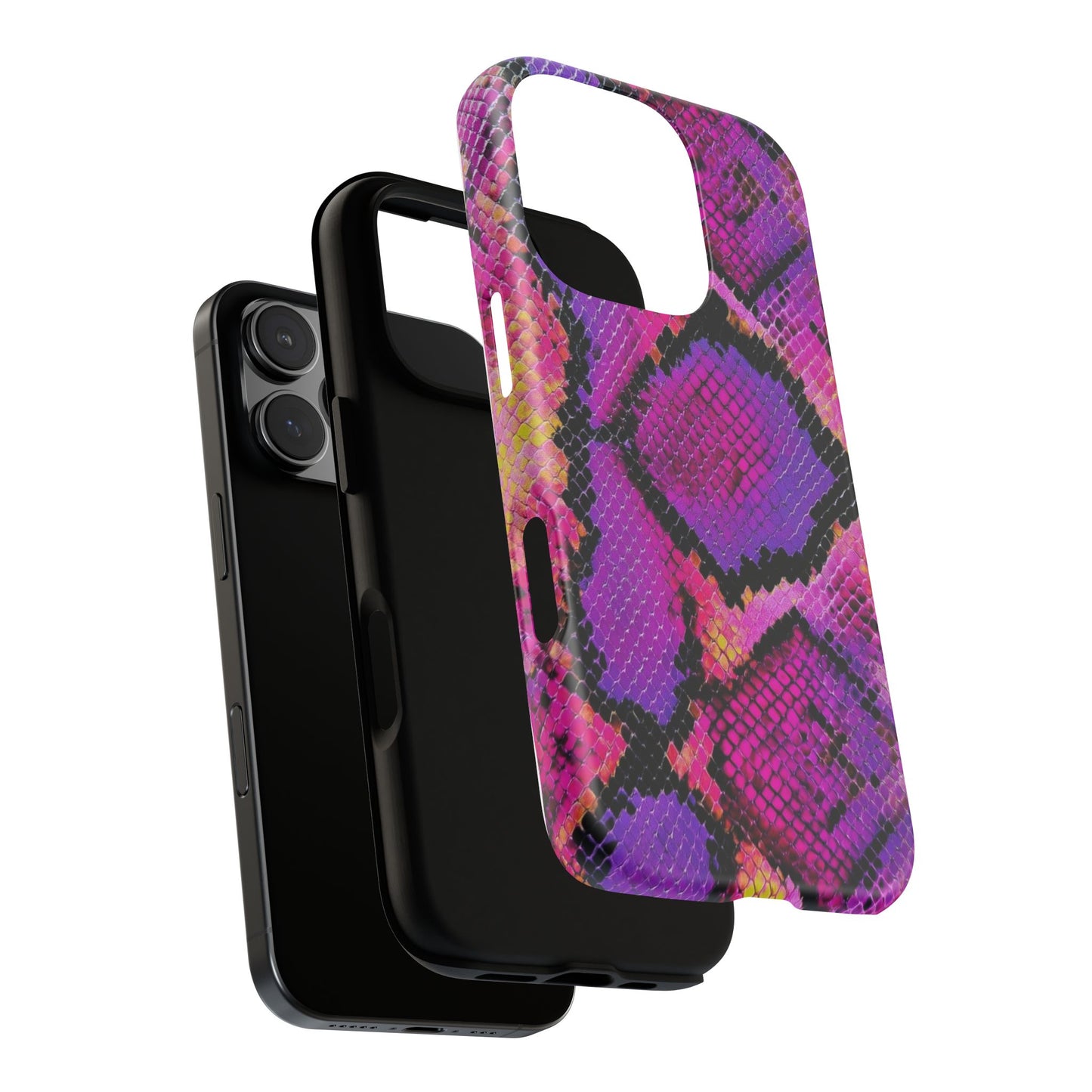 Purple Pink Snake Skin [TOUGH CASE]