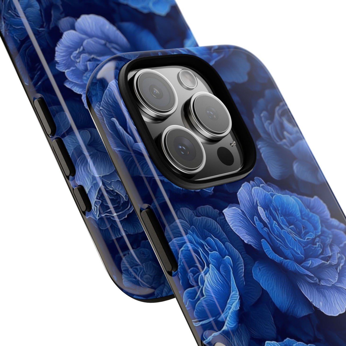 Floral Blue Roses [TOUGH CASE]