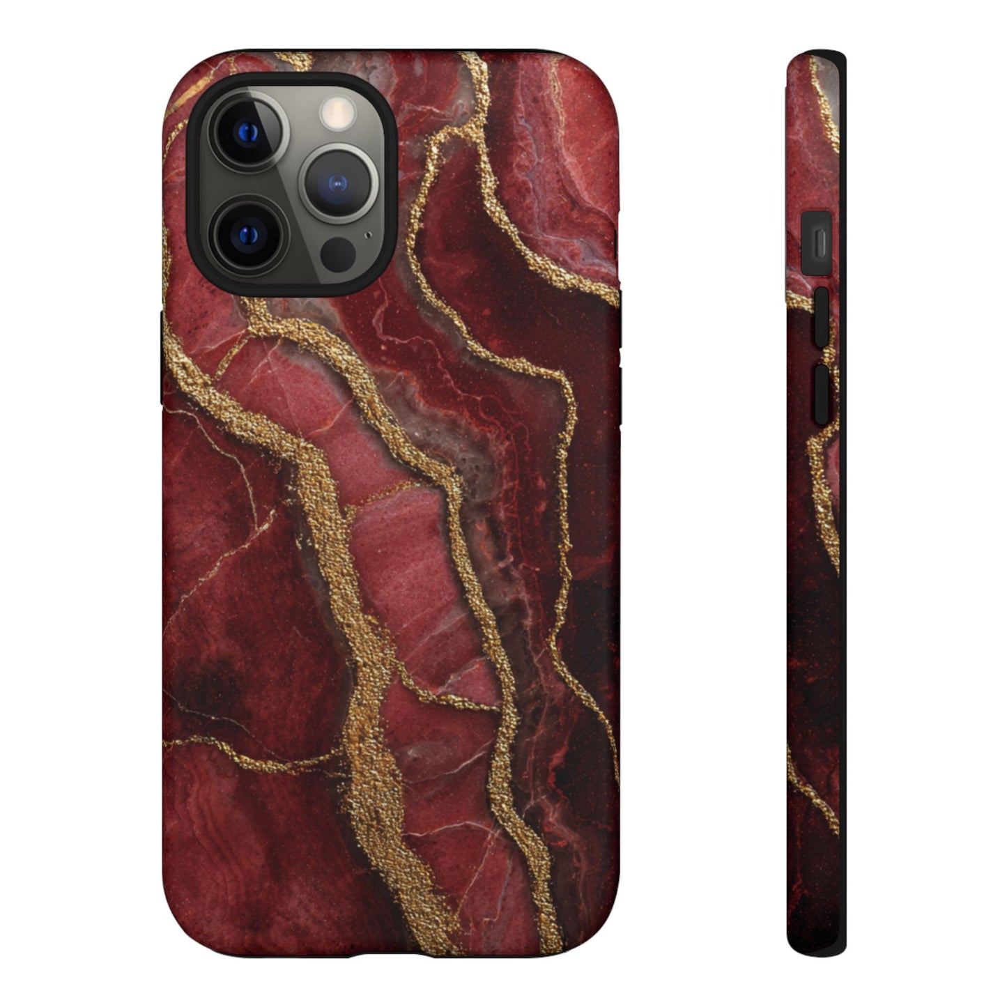 Red & Gold Marble [TOUGH CASE]