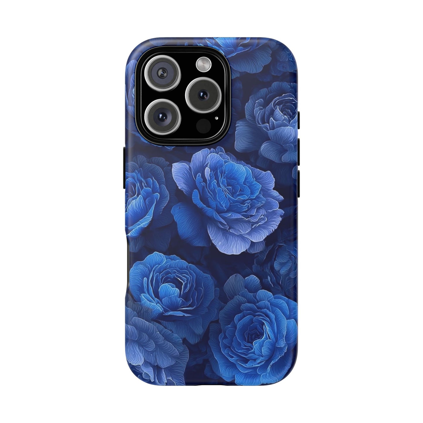 Floral Blue Roses [TOUGH CASE]