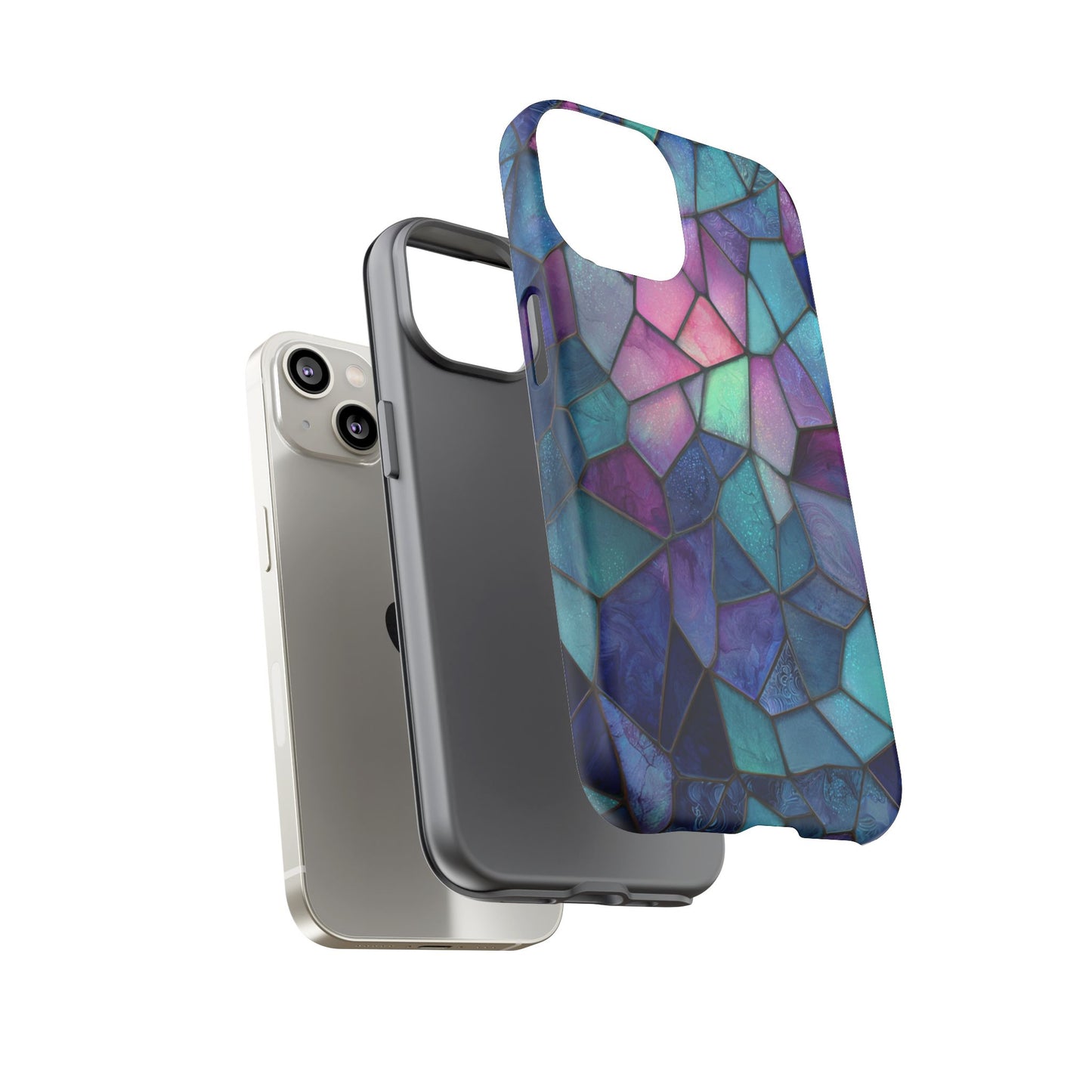 Stained Glass (iPhone X - iPhone 17 Pro Max) [TOUGH CASE]
