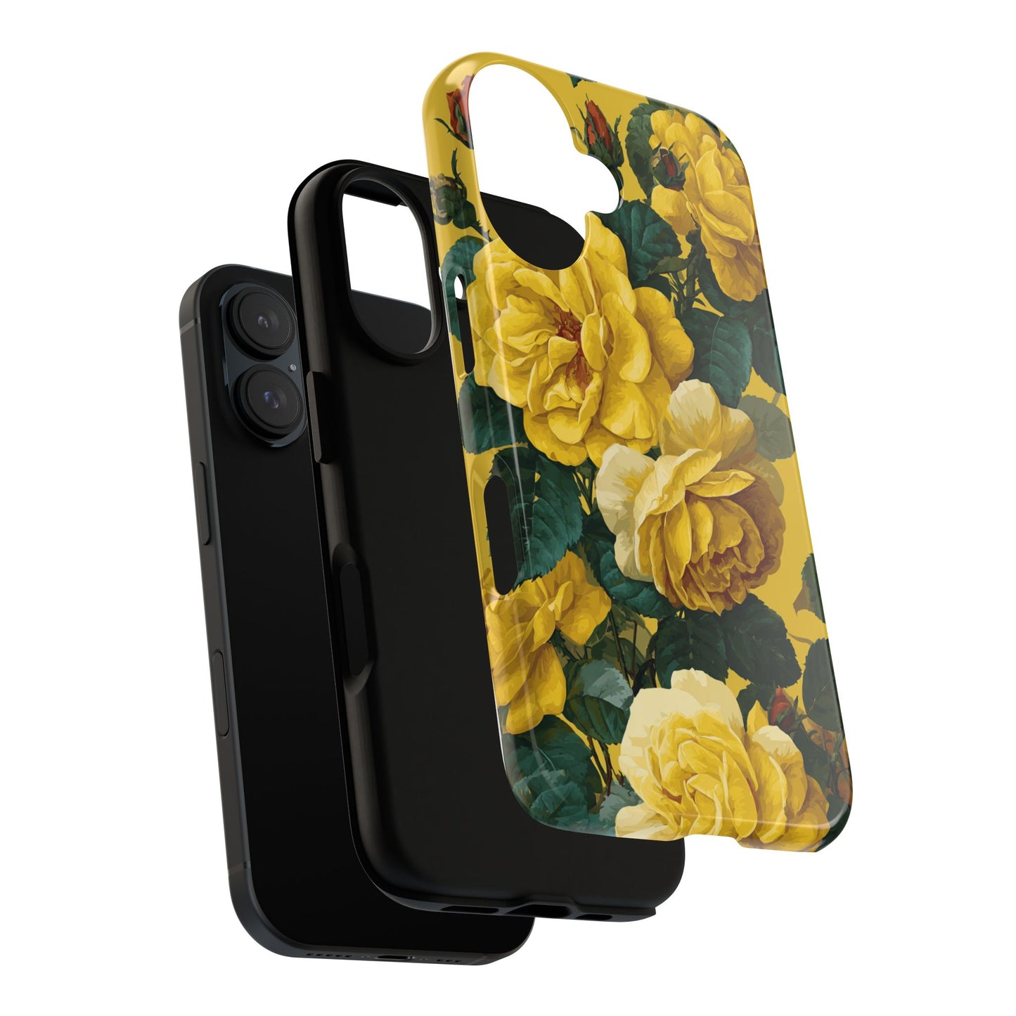 Floral Yellow Roses [TOUGH CASE]