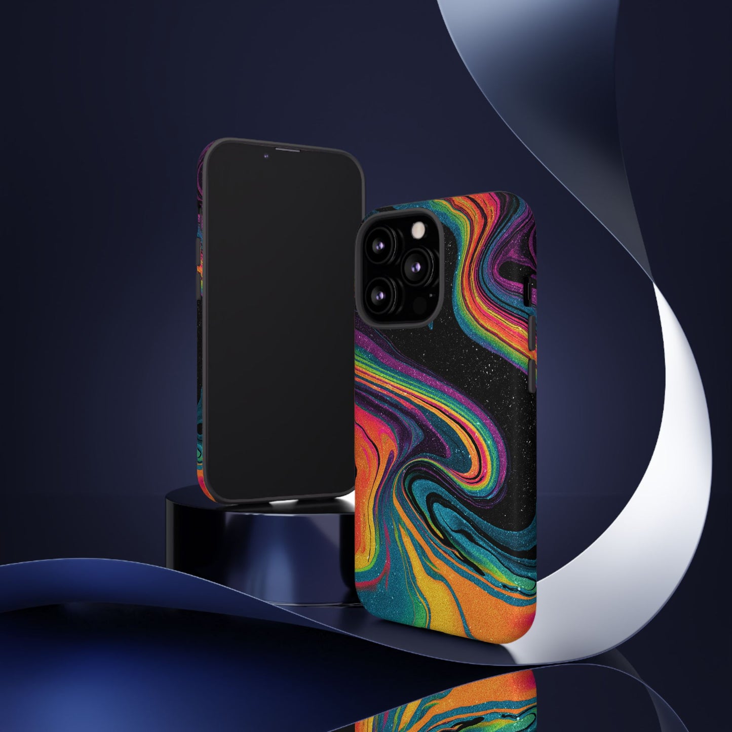 Rainbow Swirls [TOUGH CASE]