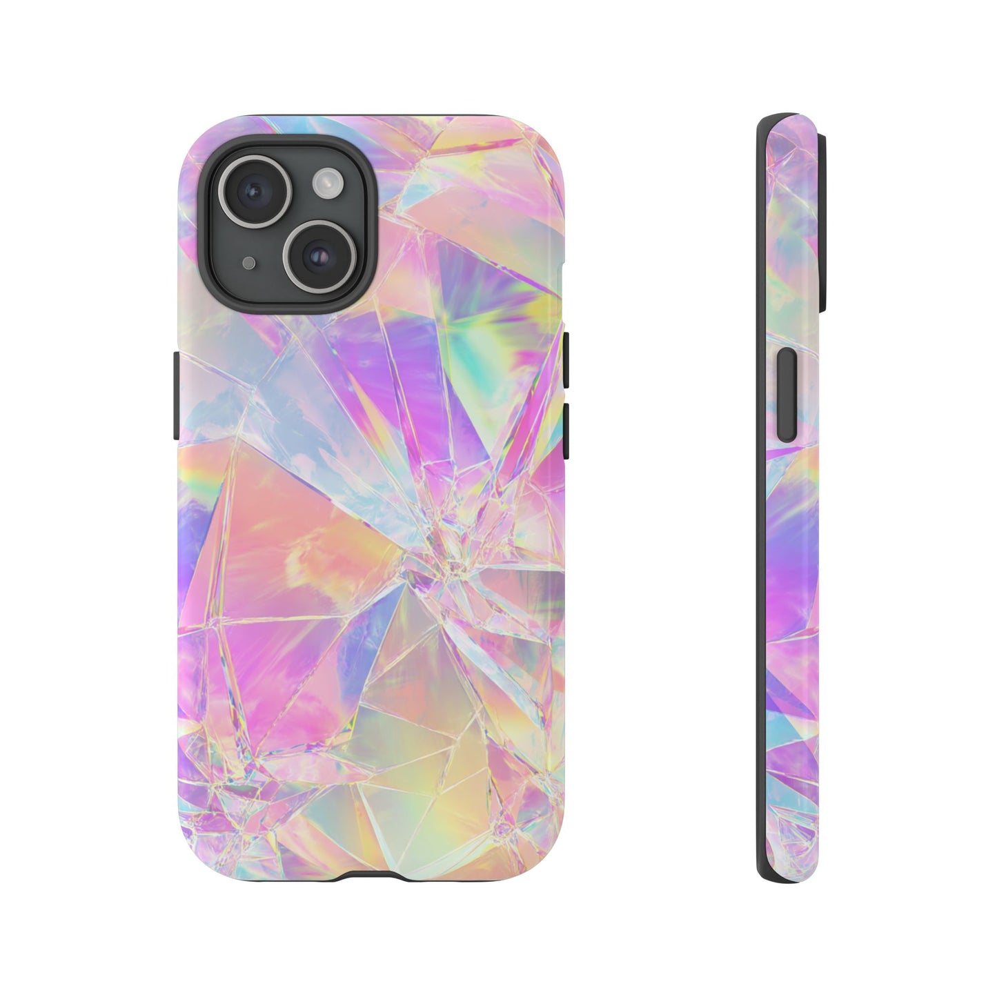 Iridescent Shards Phone Case (iPhone X - iPhone 17 Pro Max) [TOUGH CASE]