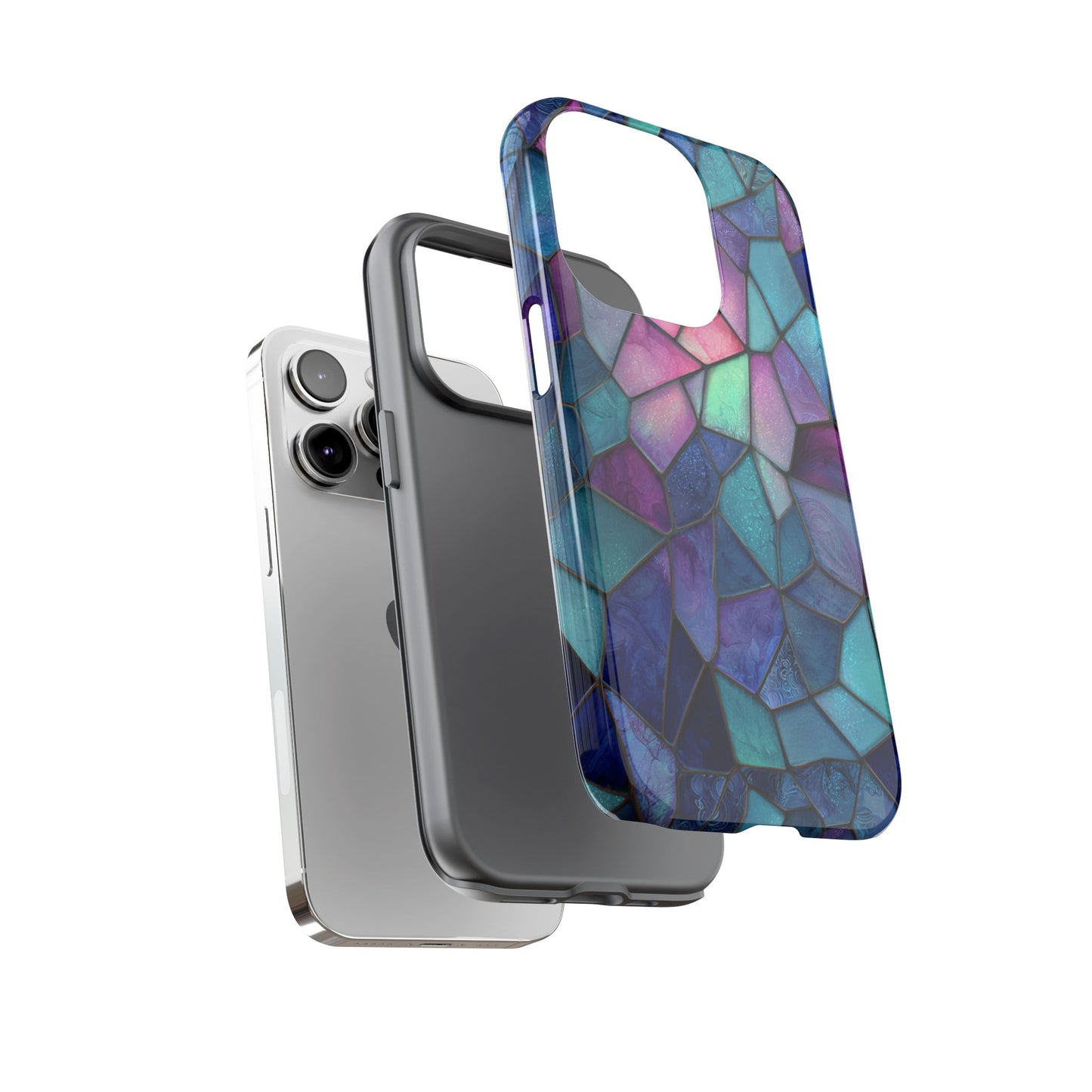 Stained Glass (iPhone X - iPhone 17 Pro Max) [TOUGH CASE]