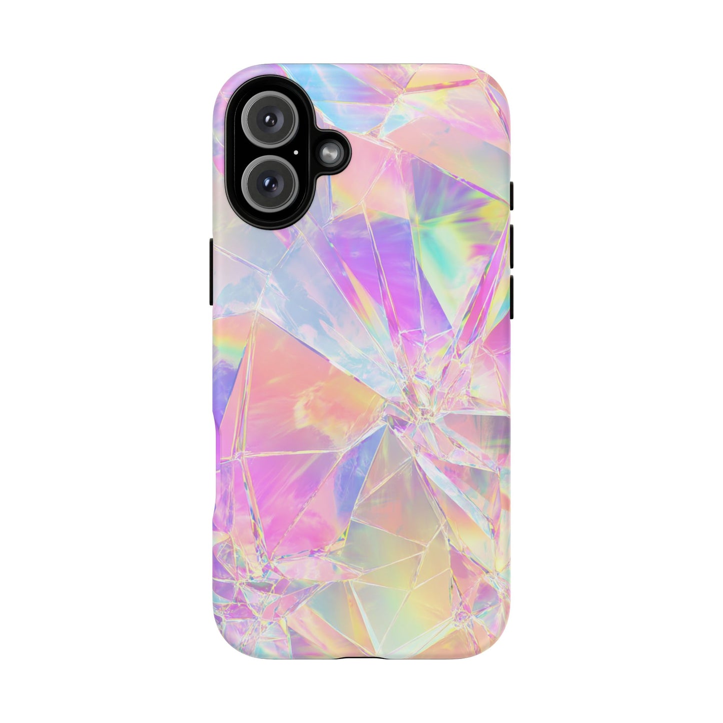 Iridescent Shards Phone Case (iPhone X - iPhone 17 Pro Max) [TOUGH CASE]