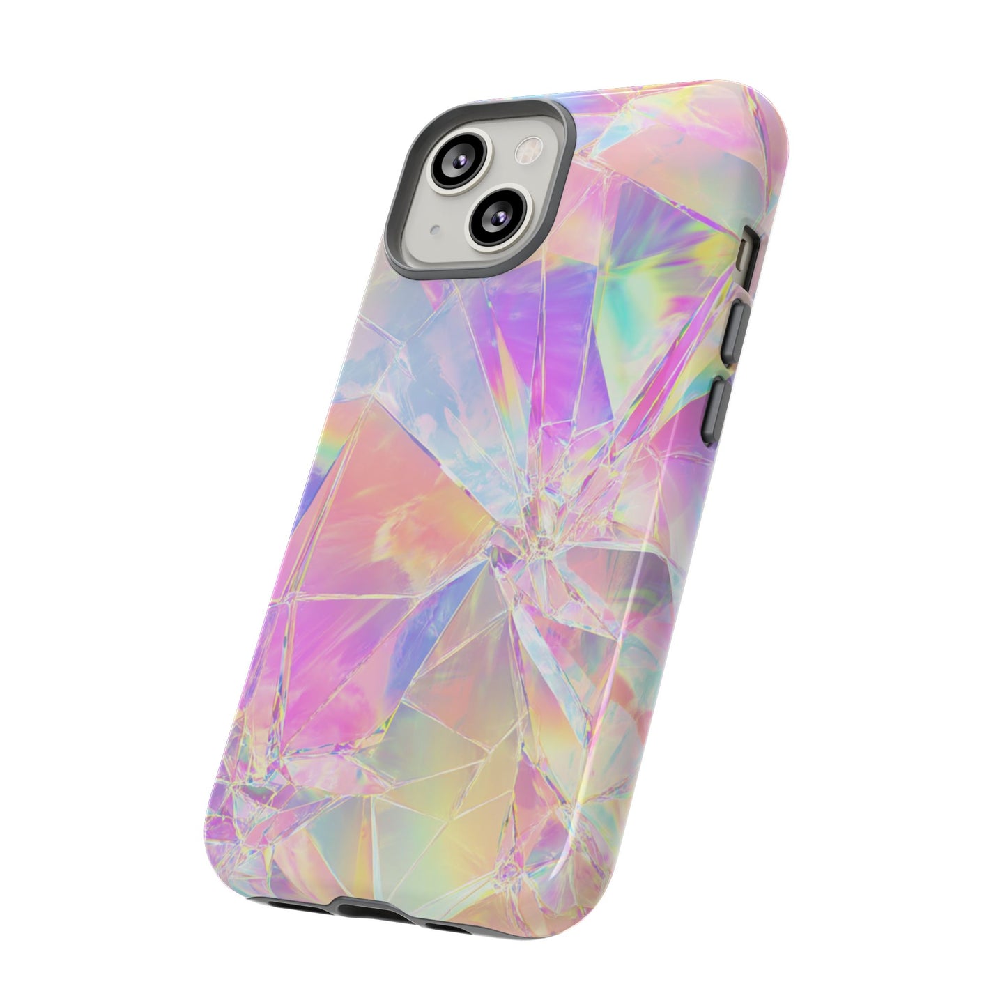 Iridescent Shards Phone Case (iPhone X - iPhone 17 Pro Max) [TOUGH CASE]