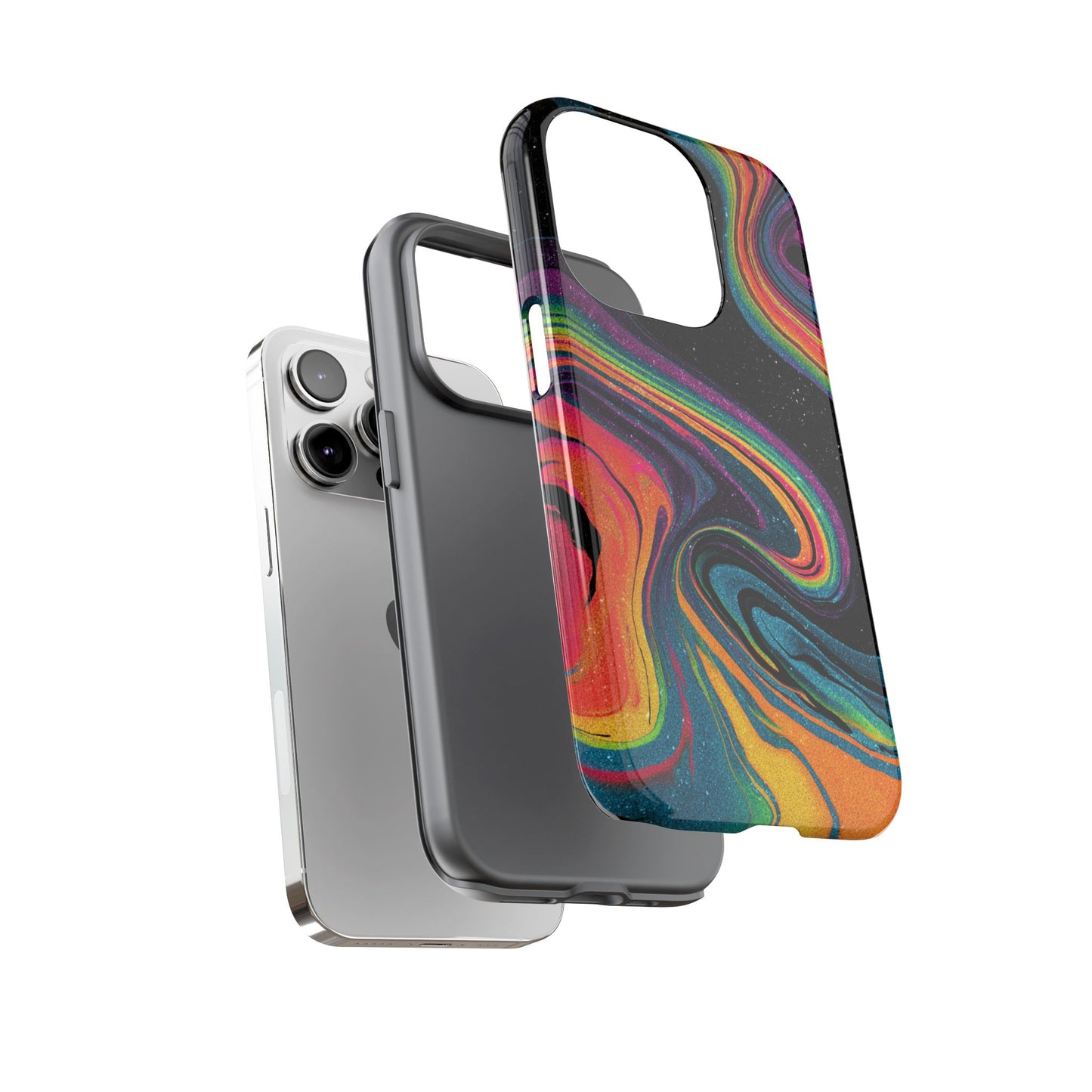 Rainbow Swirls [TOUGH CASE]