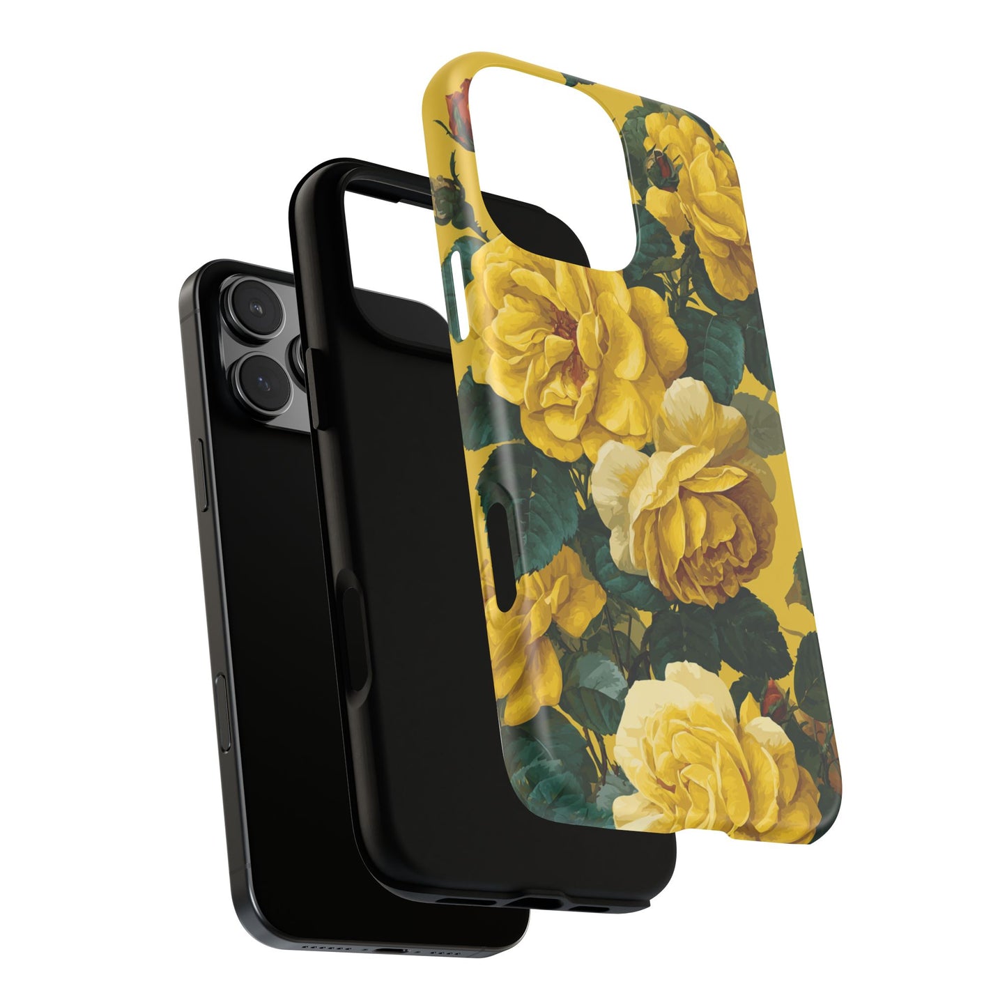 Floral Yellow Roses [TOUGH CASE]