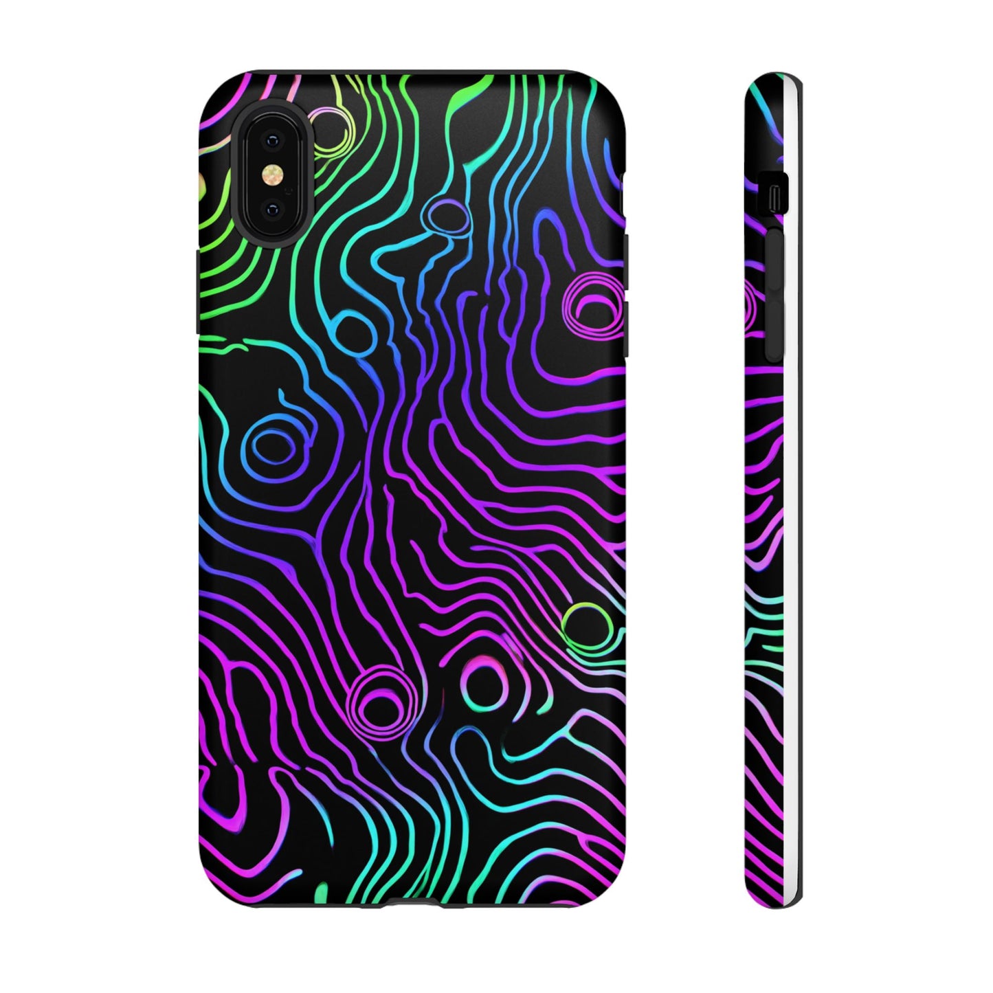 Topographic (iPhone X - iPhone 17 Pro Max) [TOUGH CASE]