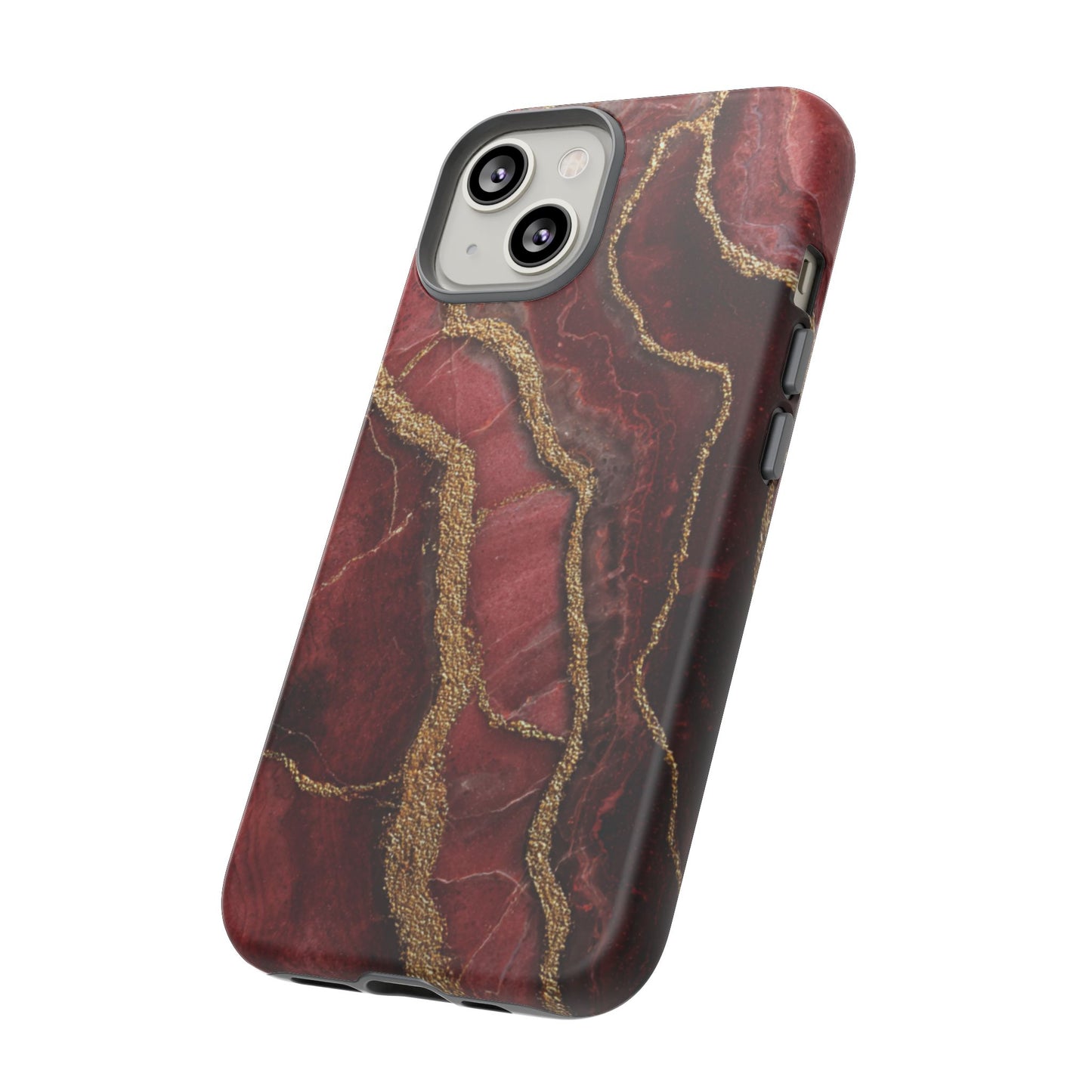 Red & Gold Marble [TOUGH CASE]