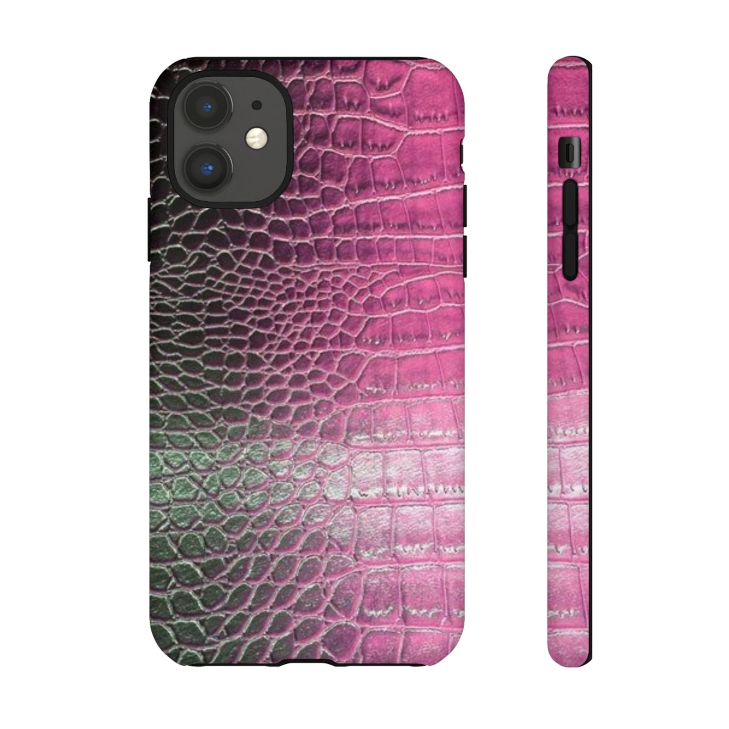 Purple Crocodile Leather [TOUGH CASE]