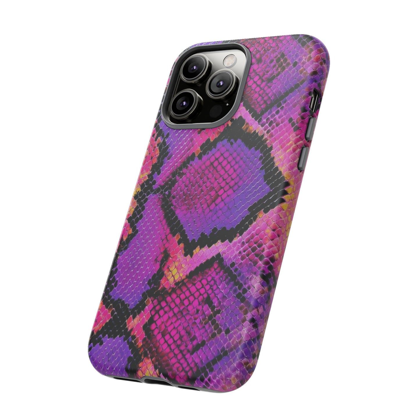 Purple Pink Snake Skin [TOUGH CASE]