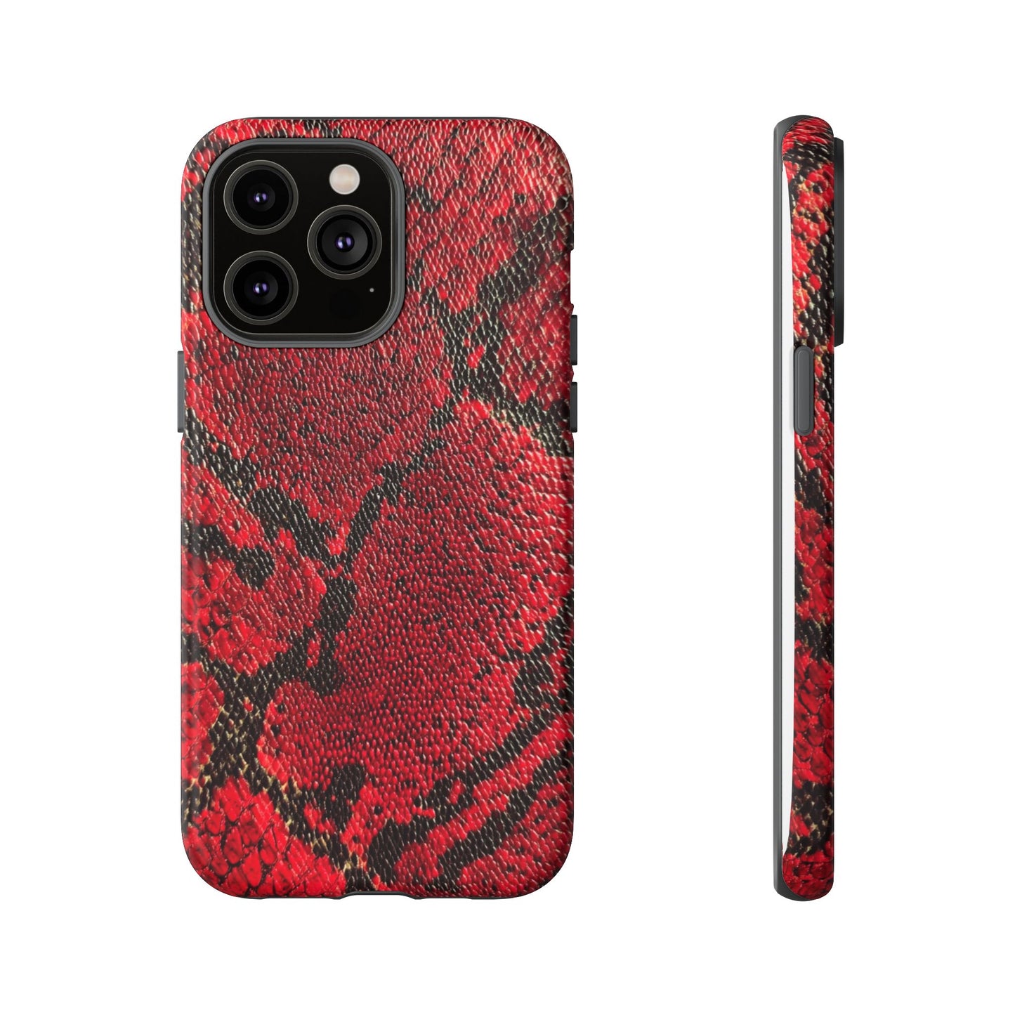 Red Snake Skin [TOUGH CASE]