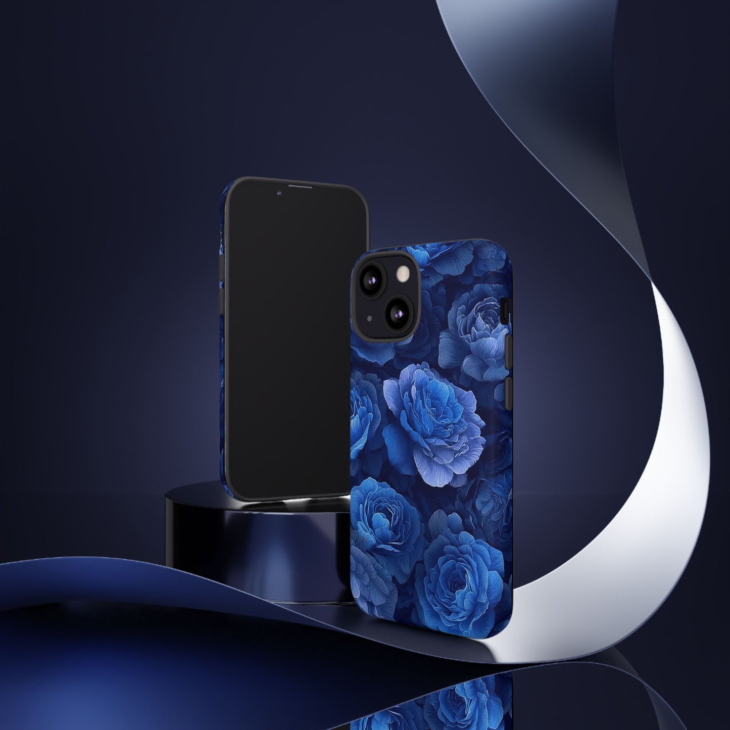 Floral Blue Roses [TOUGH CASE]