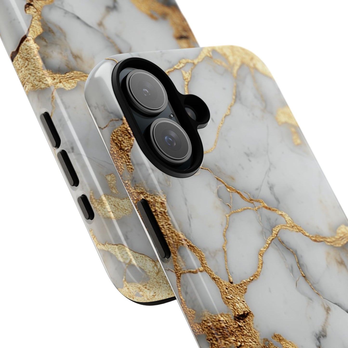 White & Gold Marble [TOUGH CASE]