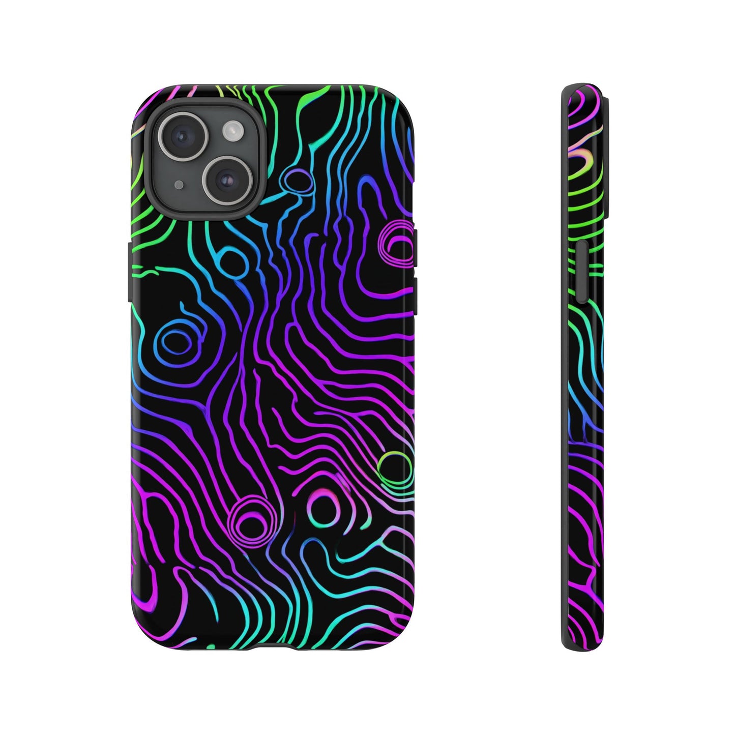 Topographic (iPhone X - iPhone 17 Pro Max) [TOUGH CASE]