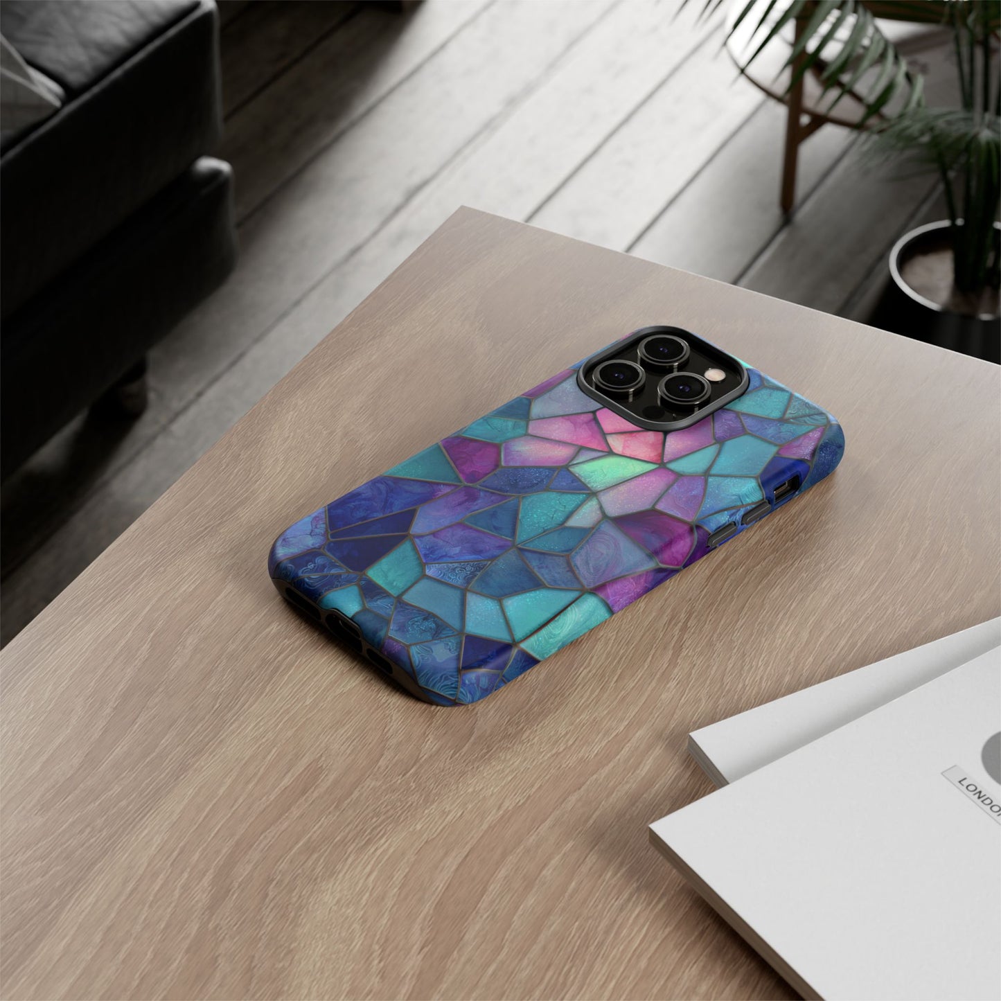 Stained Glass (iPhone X - iPhone 17 Pro Max) [TOUGH CASE]