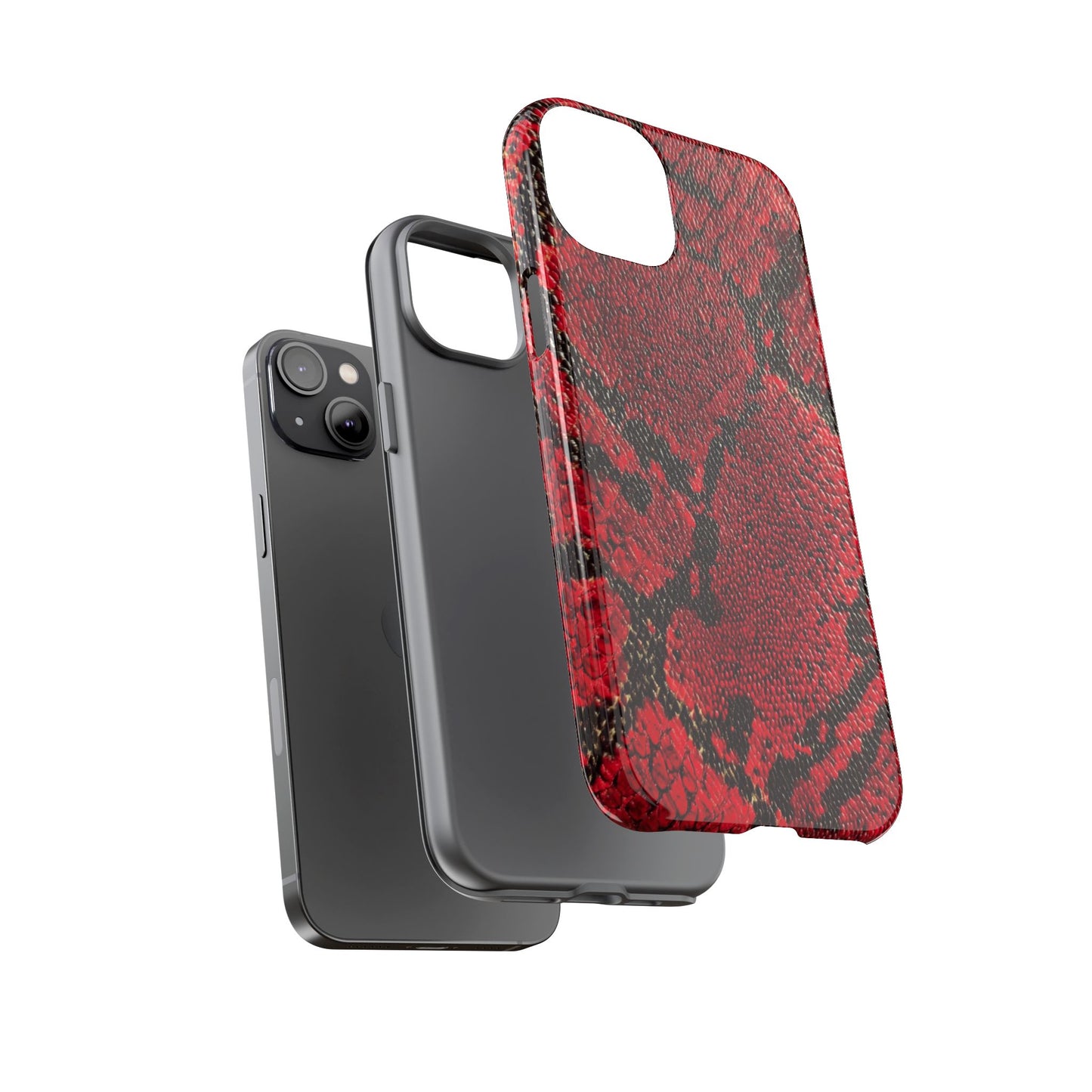 Red Snake Skin [TOUGH CASE]