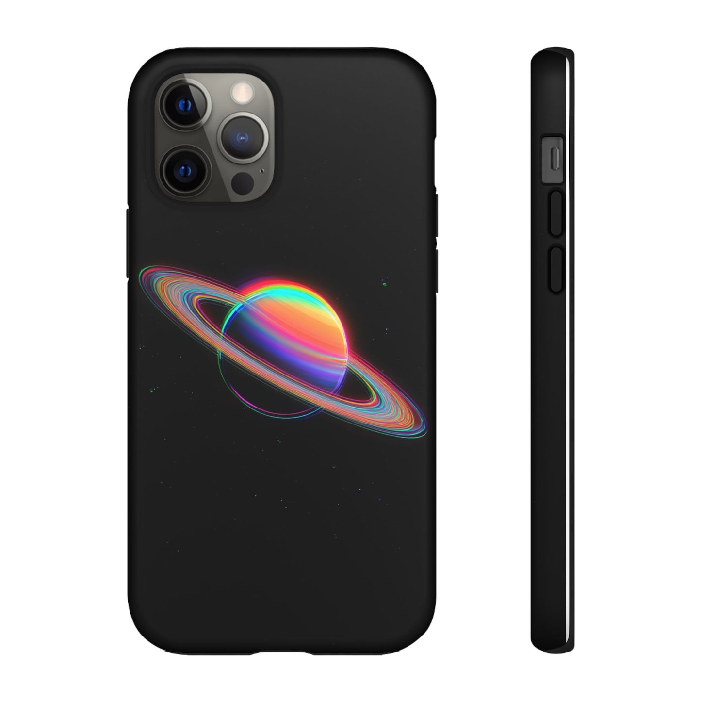 Glitched Saturn – (iPhone X - iPhone 17 Pro Max) [TOUGH CASE]
